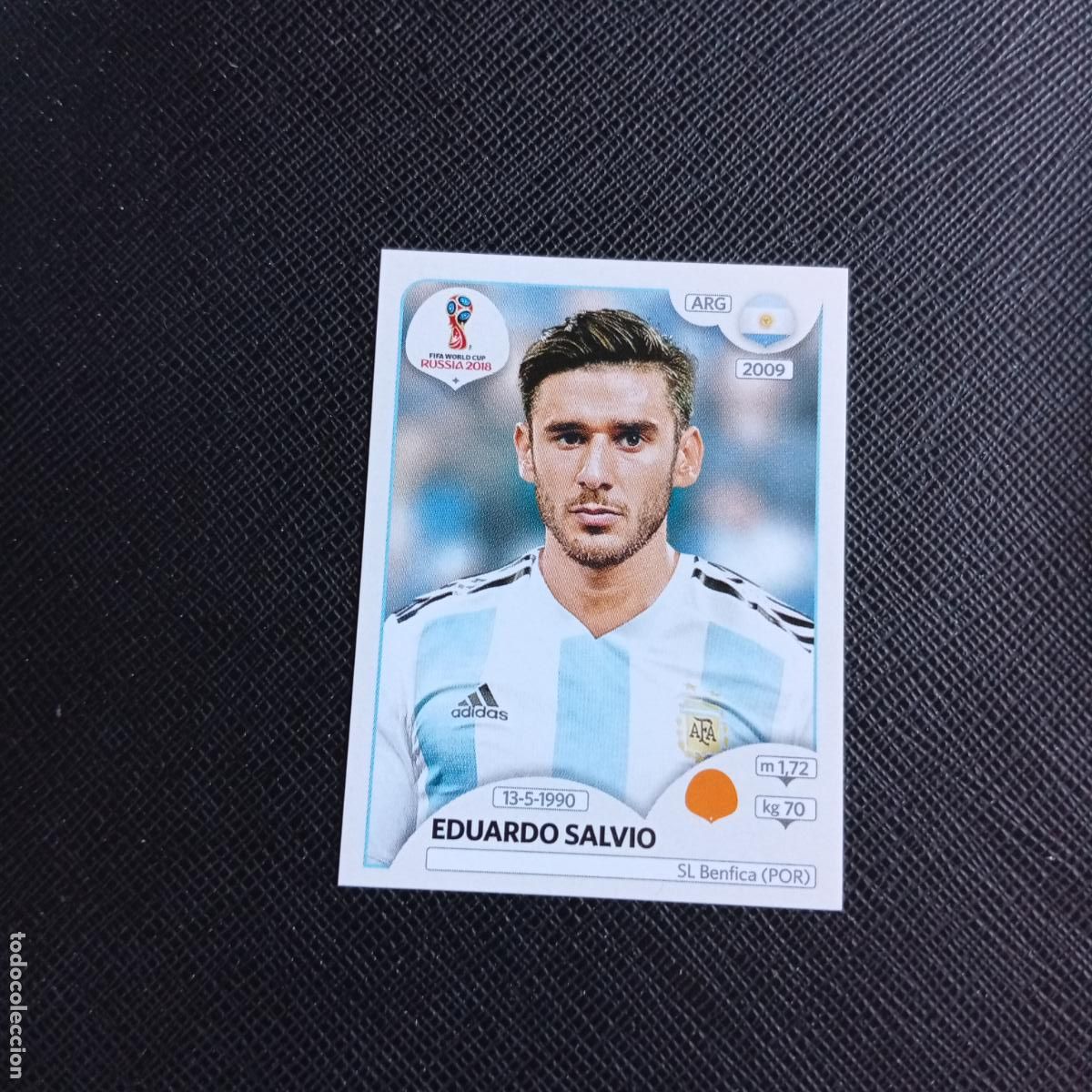 Cromos de f&uacute;tbol: 286 EDUARDO SALVIO ARGENTINA PANINI MUNDIAL RUSIA 2018 CROMO FUTBOL 18 - SIN PEGAR - /CJ2 .
