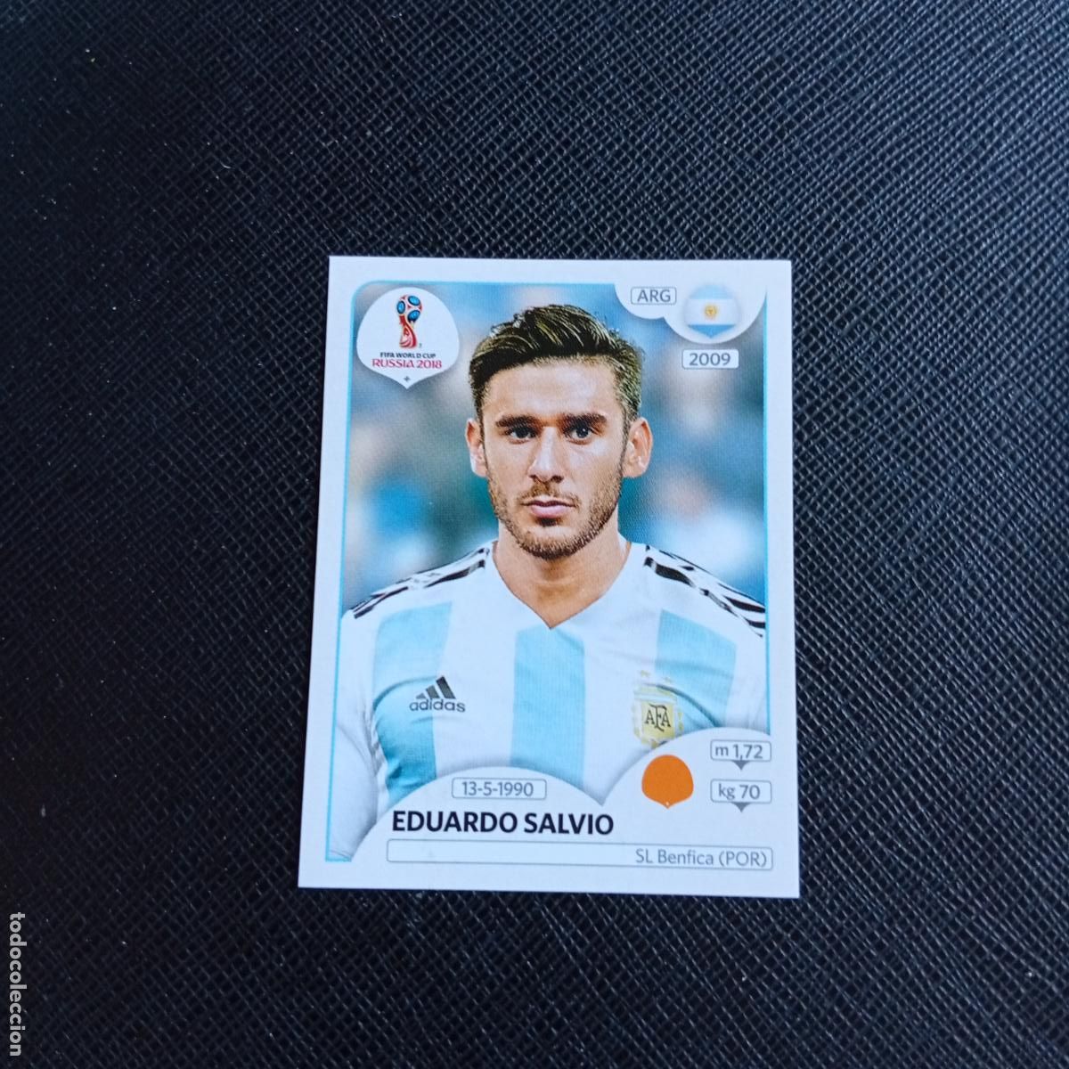 Fu&szlig;ball-Sticker: 286 EDUARDO SALVIO ARGENTINA PANINI MUNDIAL RUSIA 2018 CROMO FUTBOL 18 - SIN PEGAR - /CJ2 ..