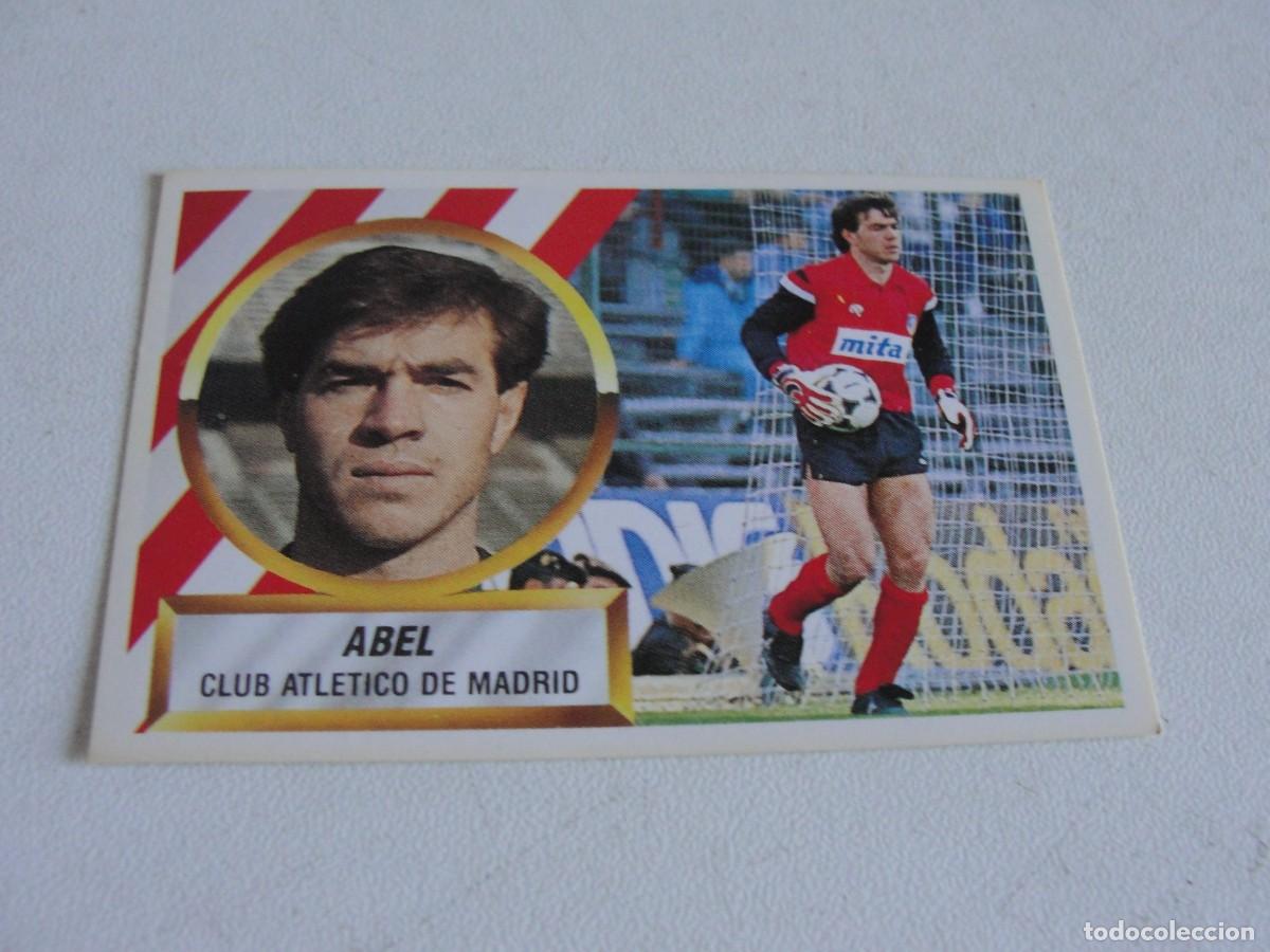 Cromos de Futebol: liga este 88 89 - atl&eacute;tico madrid n&ordm; 2 - con # ABEL - NUNCA PEGADO - DE TIENDA