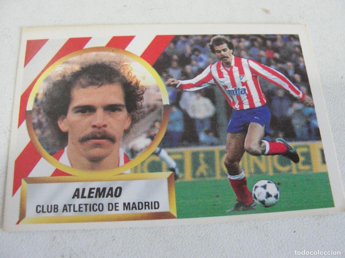 Football Stickers: LIGA ESTE 88 89 - ATLETICO DE MADRID 12 A - SIN ASTERISCO - ALEMAO - NUNCA PEGADO