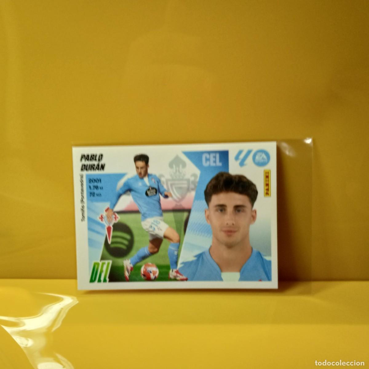 Football Stickers: EDICIONES ESTE 2025 2026 25 26 CELTA DE VIGO PABLO DUR&Aacute;N 17