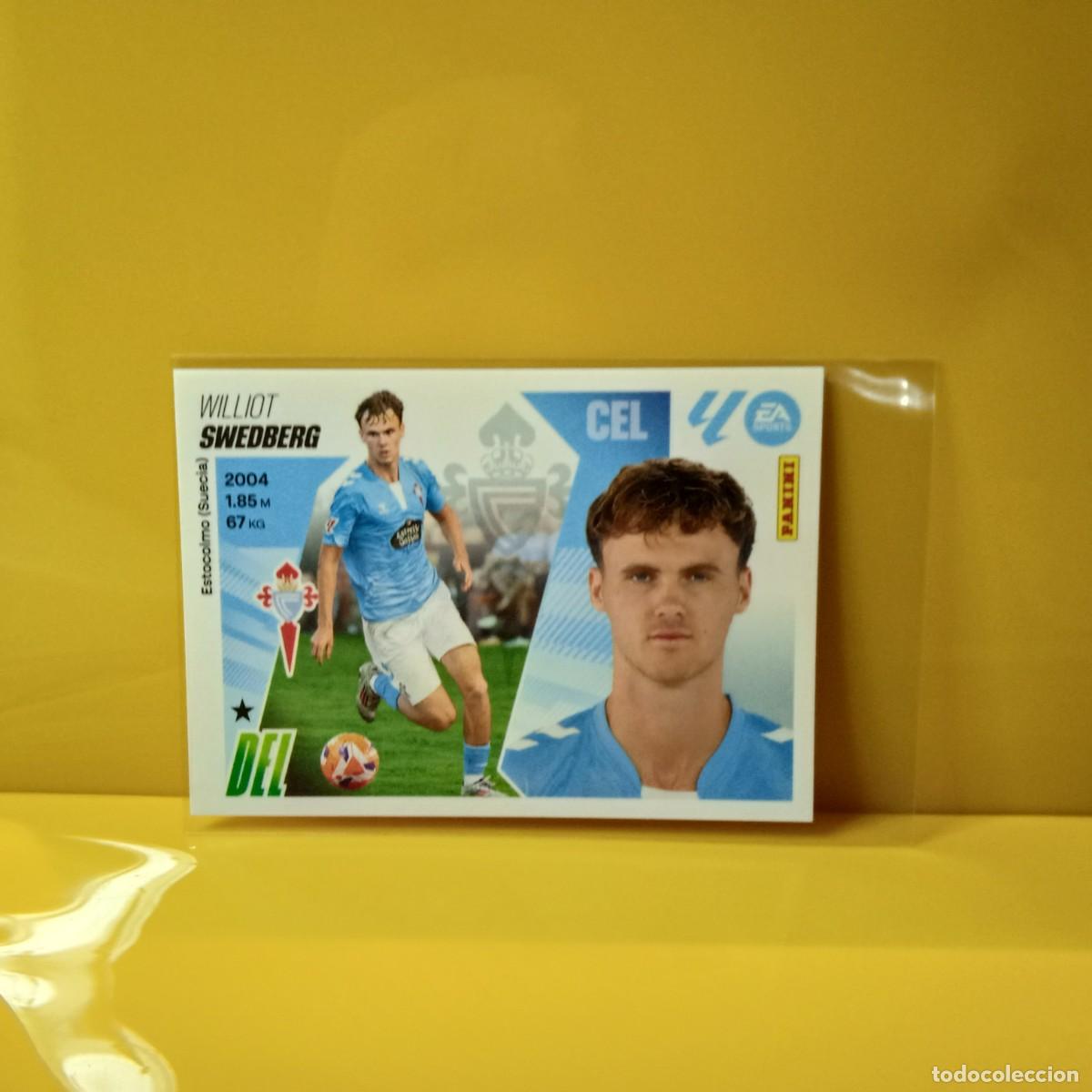 Cromos de f&uacute;tbol: EDICIONES ESTE 2025 2026 25 26 CELTA DE VIGO SWEDBERG 18