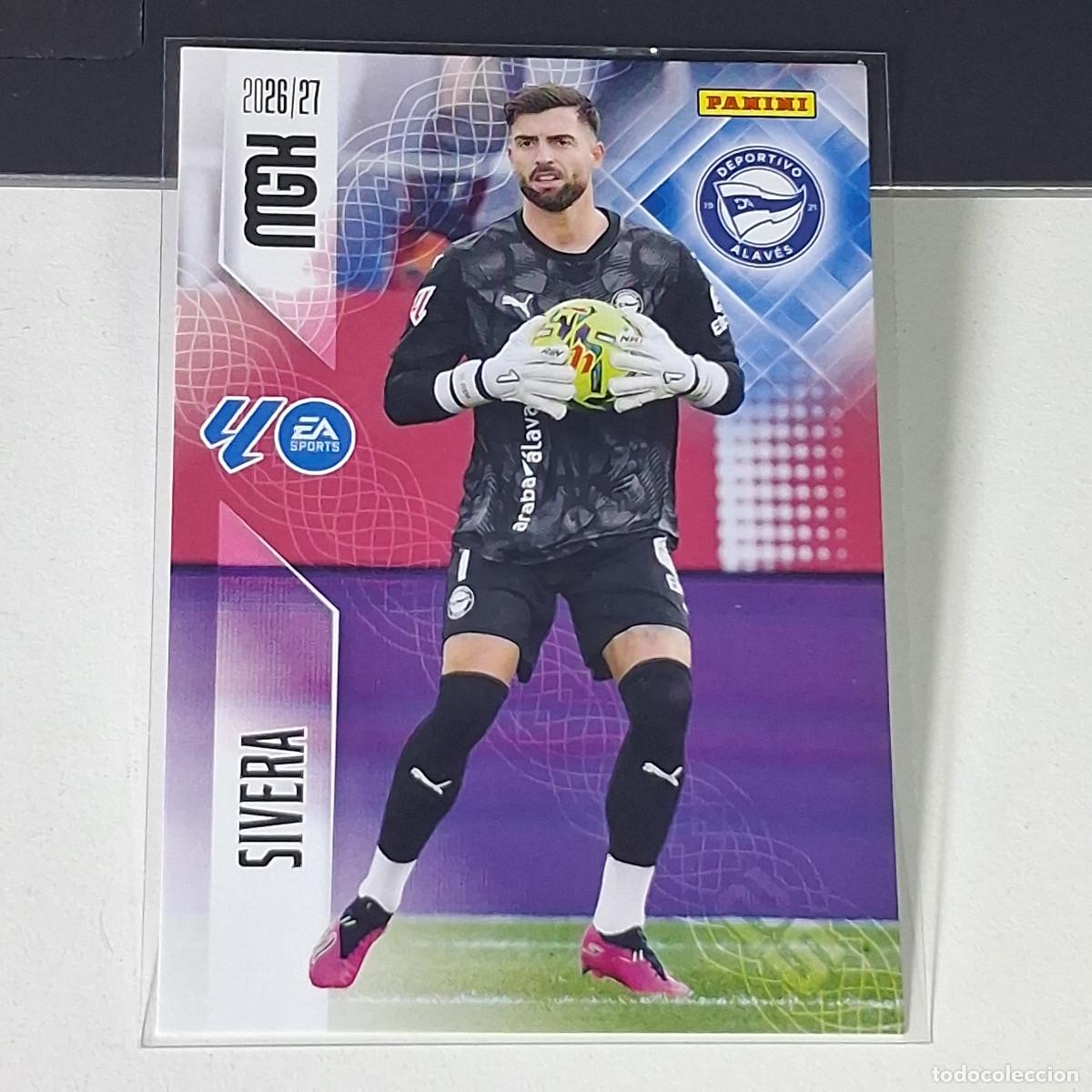 Football Stickers: D16 20 SIVERA ALAVES MEGACRACKS LIGA 2026 2027 26 27 PANINI MGK