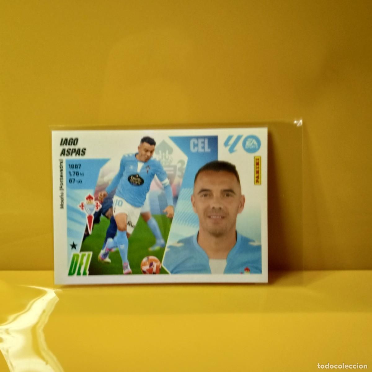 Cromos de f&uacute;tbol: EDICIONES ESTE 2025 2026 25 26 CELTA DE VIGO IAGO ASPAS 20