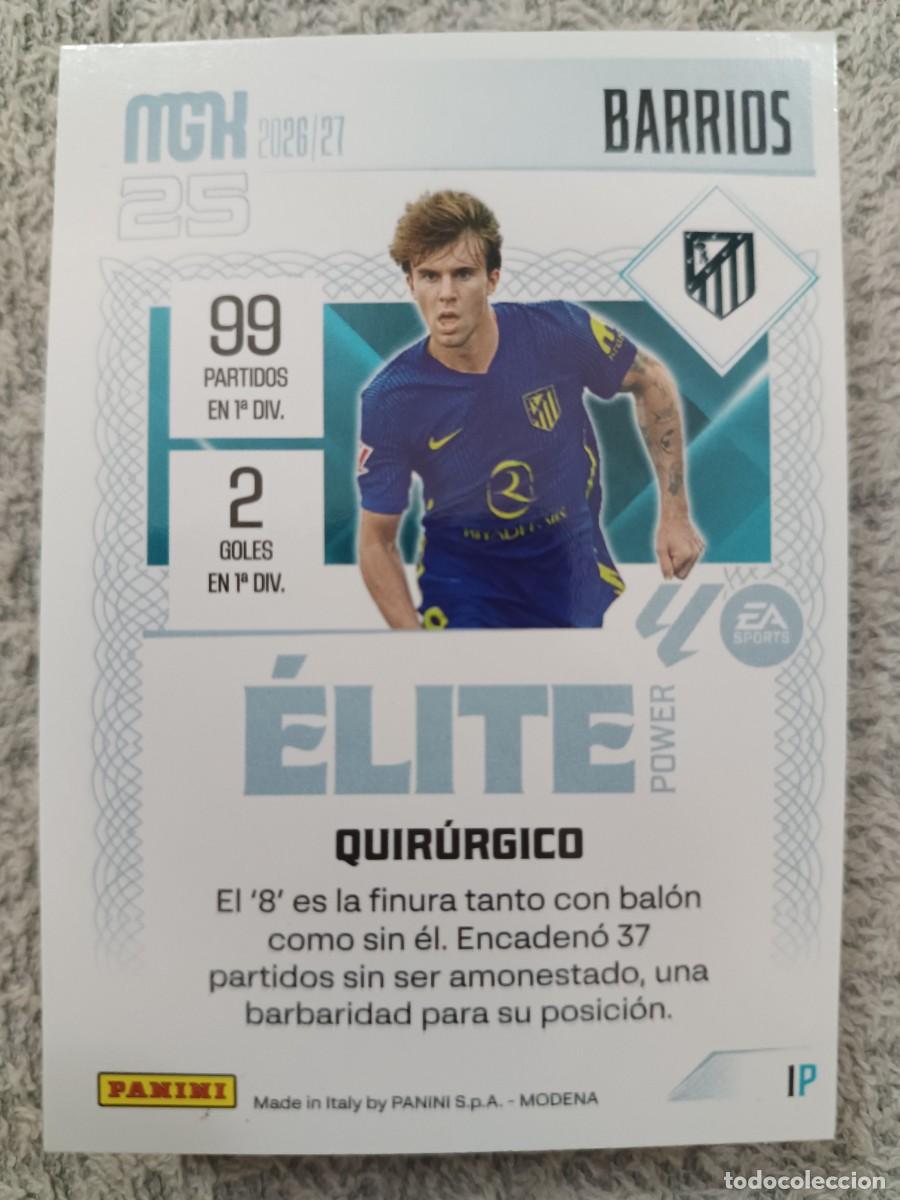 Football Stickers: MEGACRACKS 2025-2026 1P BARRIOS