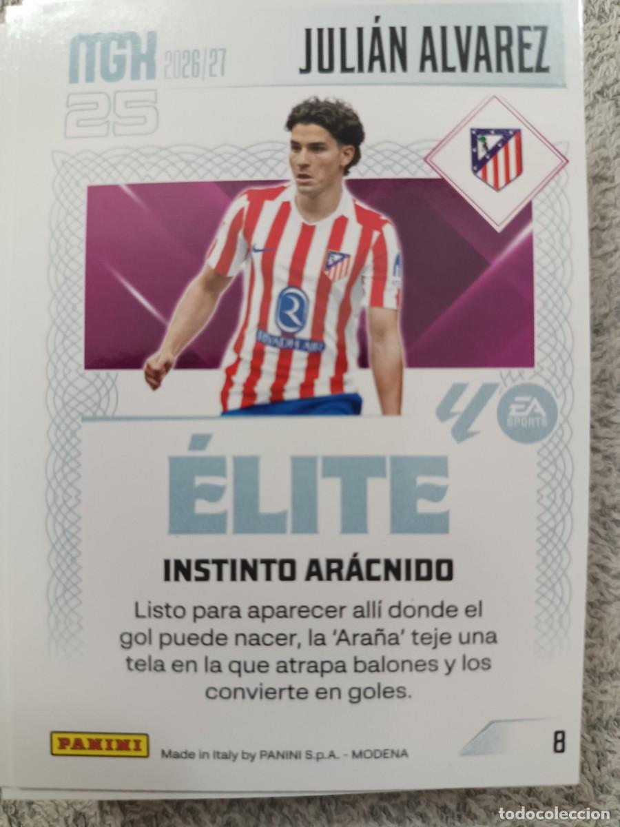 Football Stickers: MEGACRACKS 2025-2026 8 JULIAN ALVAREZ