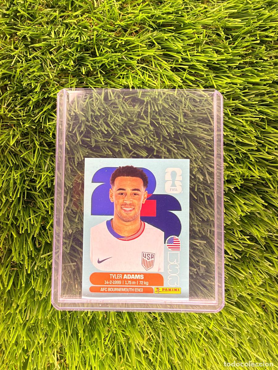 Football Stickers: N&ordm; USA8 Tyler Adams Estados Unidos Mundial 2026 Stickers