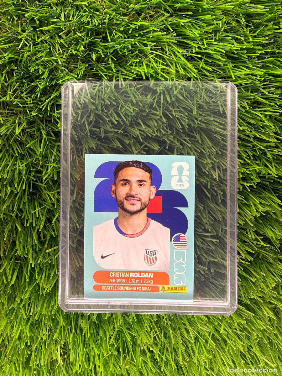 Cromos de f&uacute;tbol: N&ordm; USA11 Cristian Roldan Estados Unidos Mundial 2026 Stickers