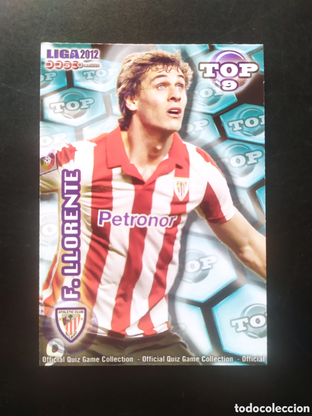 Cromos de f&uacute;tbol: Mundicromo fichas Liga 2011 2012 11 12 Fernando Llorente top mate n&deg; 624 Athletic Bilbao