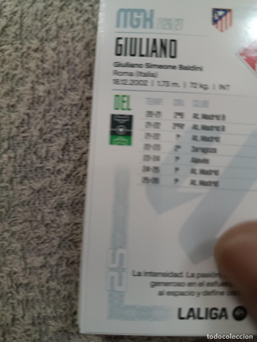 Cromos de f&uacute;tbol: MEGACRACKS 2025-2026 69 GIULIANO