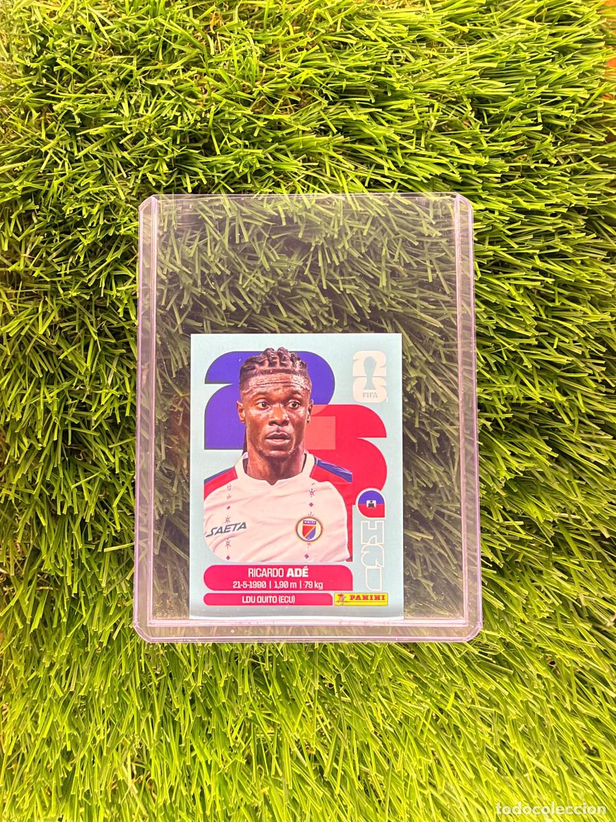 Cromos de f&uacute;tbol: N&ordm; HAI6 Ricardo Ad&eacute; Hait&iacute; Mundial 2026 Stickers