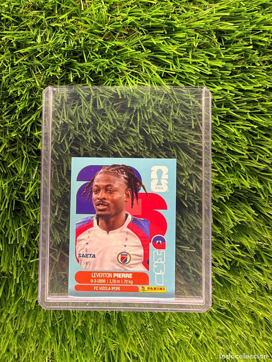 Cromos de f&uacute;tbol: N&ordm; HAI10 Leverton Pierre Hait&iacute; Mundial 2026 Stickers