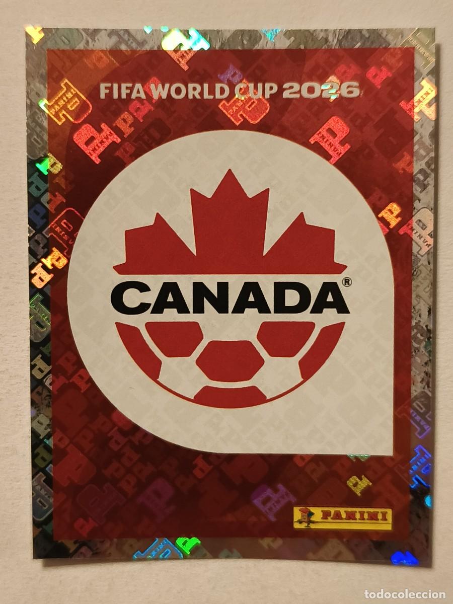 Cromos de f&uacute;tbol: #CAN1 ESCUDO (CANADA) MUNDIAL 2026 PANINI