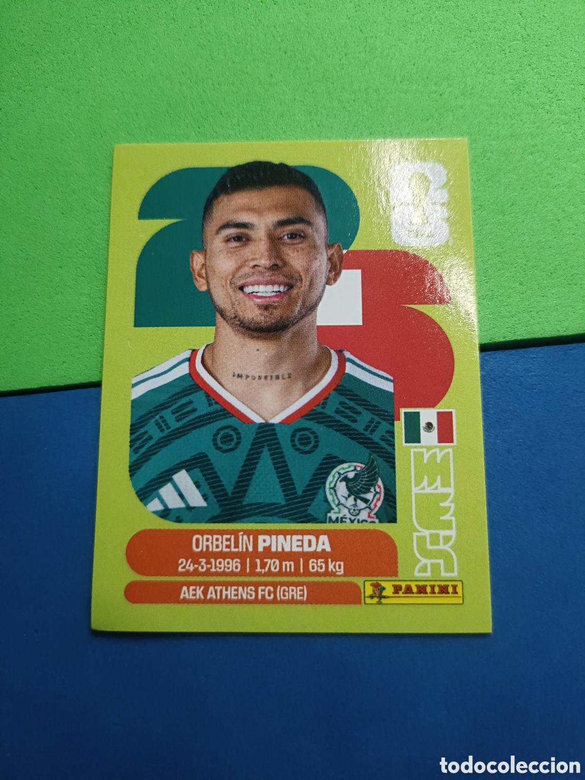 Figurine di Calcio: Panini United Edition Mundial Fifa World cup 2026 26 sticker - MEX 11 Pineda