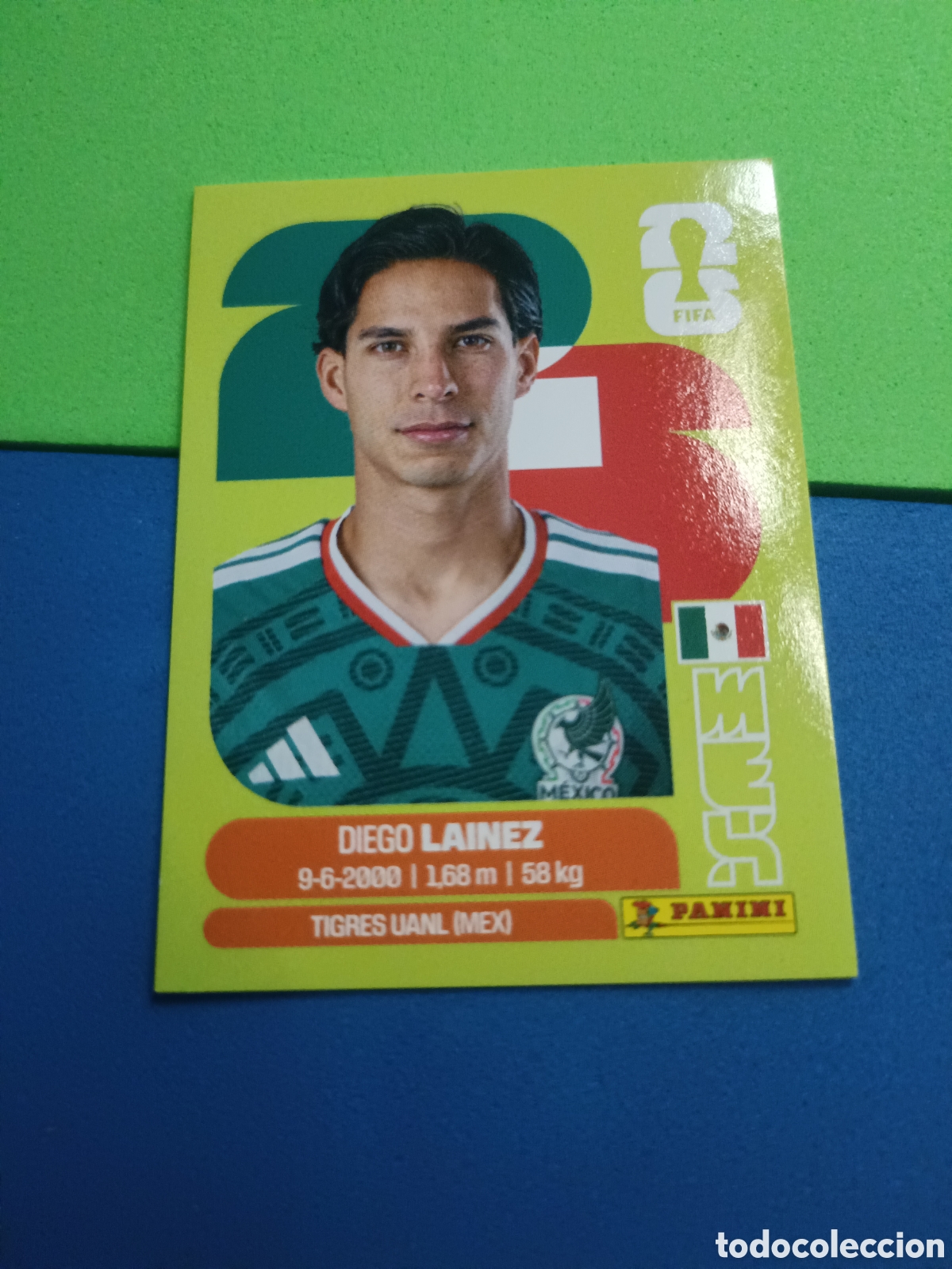Figurine di Calcio: Panini United Edition Mundial Fifa World cup 2026 26 sticker - MEX 8 Lainez