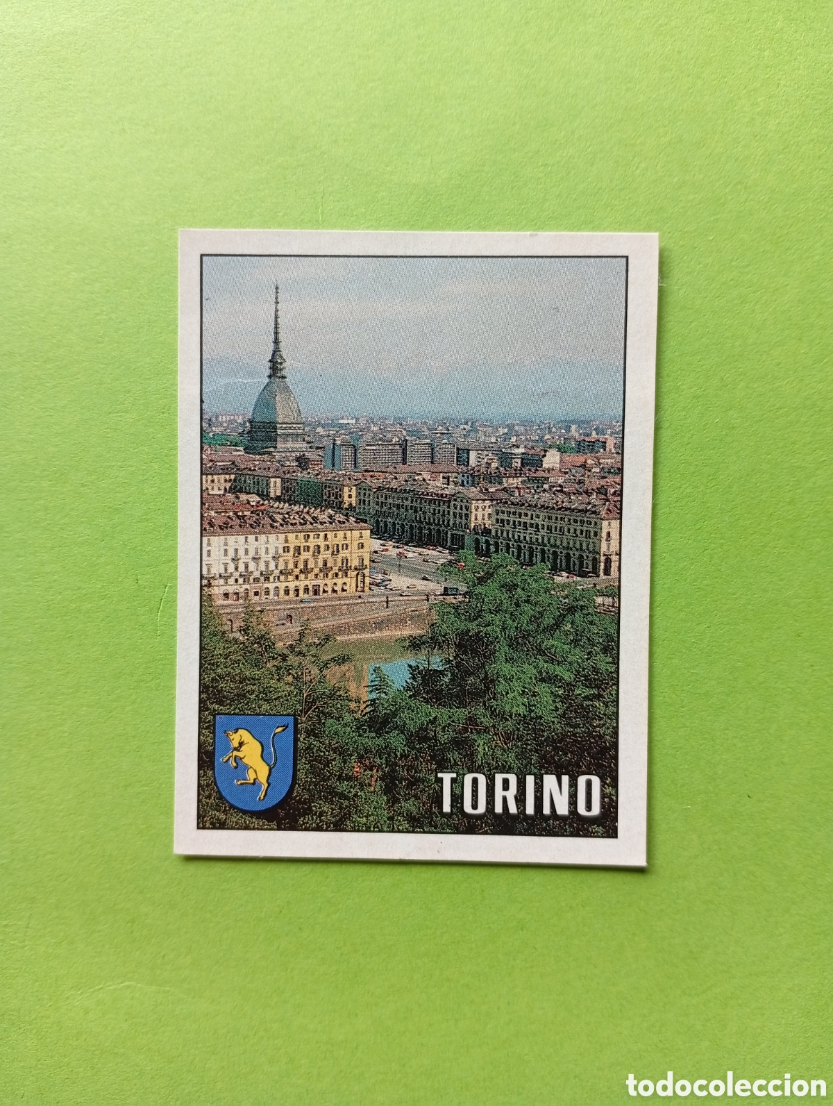 Cartes &agrave; collectionner de Football: 1990 ITALIA 90 - N&ordm; 19 CIUDAD, TORINO - ED. CARVAJAL / PANINI