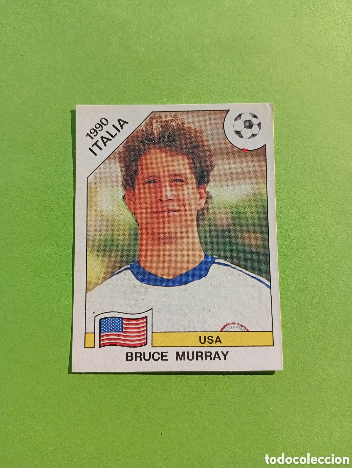 Figurine di Calcio: 1990 ITALIA 90 - N&ordm; 111 BRUCE MURRAY - USA - ED. CARVAJAL / PANINI
