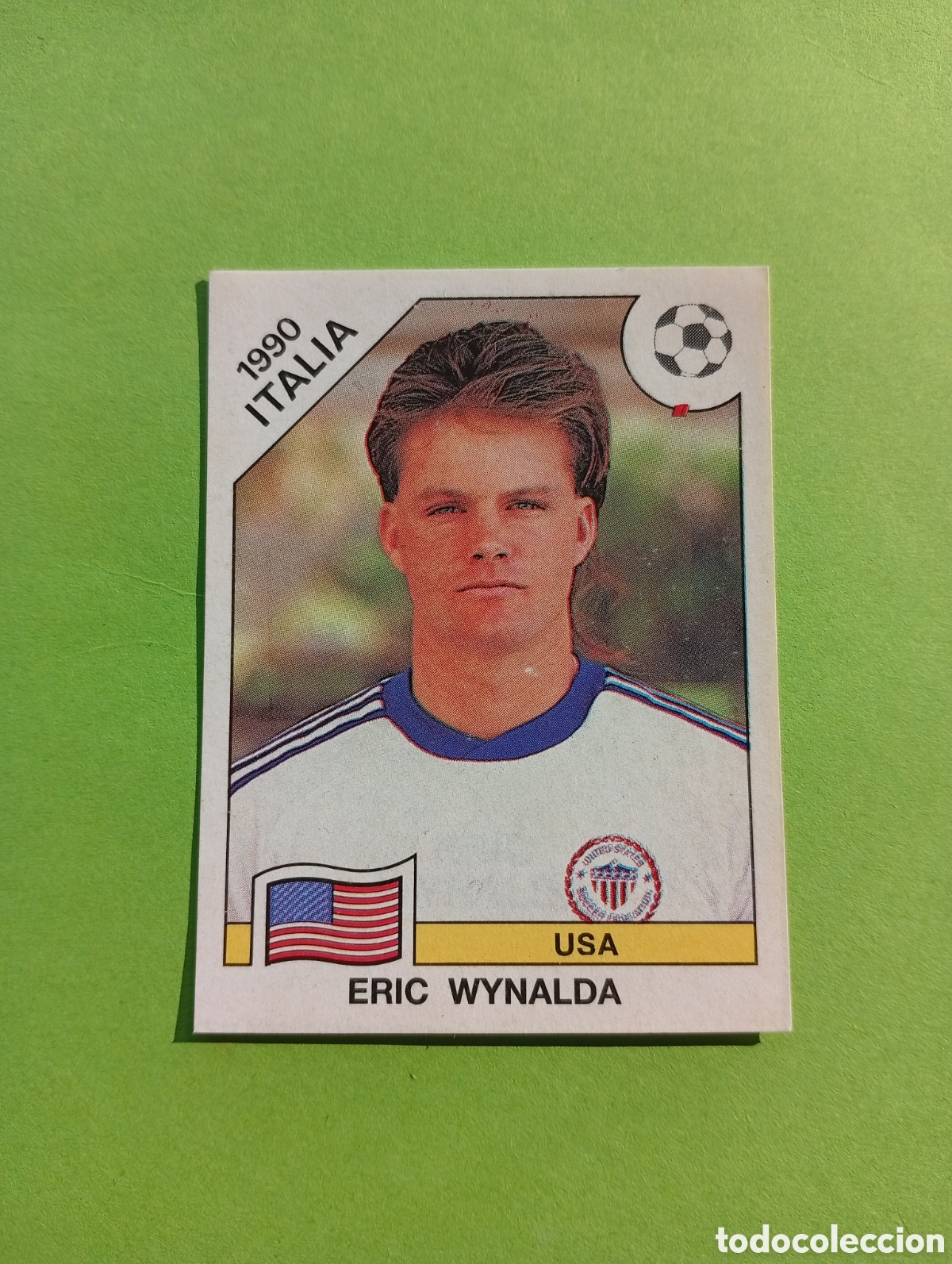 Cromos de f&uacute;tbol: 1990 ITALIA 90 - N&ordm; 113 ERIC WYNALDA - USA - ED. CARVAJAL / PANINI