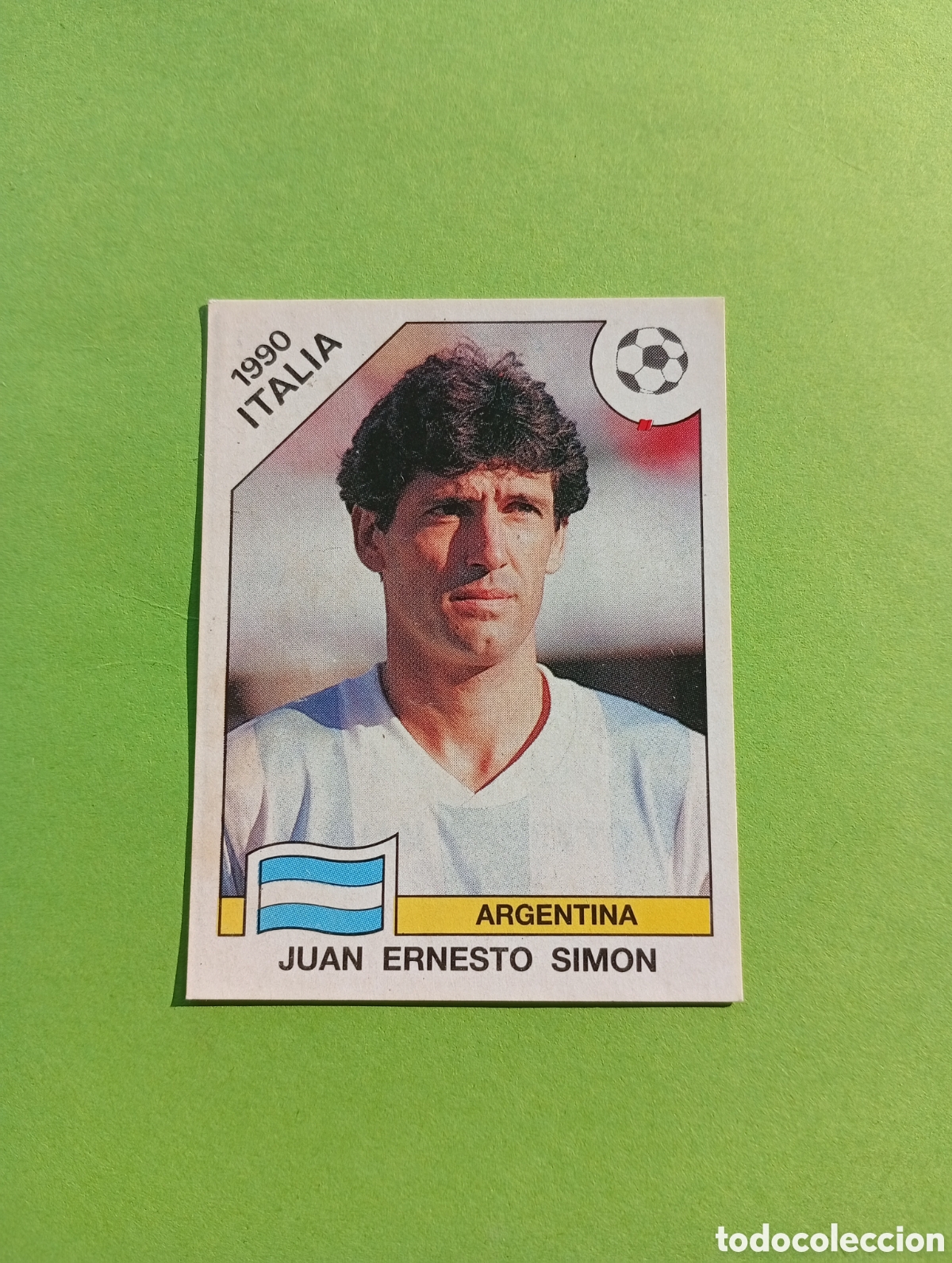 Cromos de Futebol: 1990 ITALIA 90 - N&ordm; 119 JUAN ERNESTO SIMON - ARGENTINA - ED. CARVAJAL / PANINI