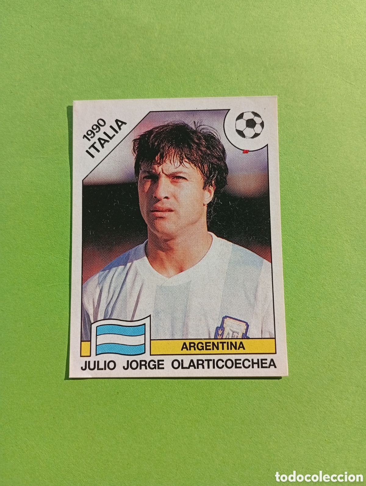 Cromos de Futebol: 1990 ITALIA 90 - N&ordm; 122 JULIO JORGE OLARTICOECHEA - ARGENTINA - ED. CARVAJAL / PANINI