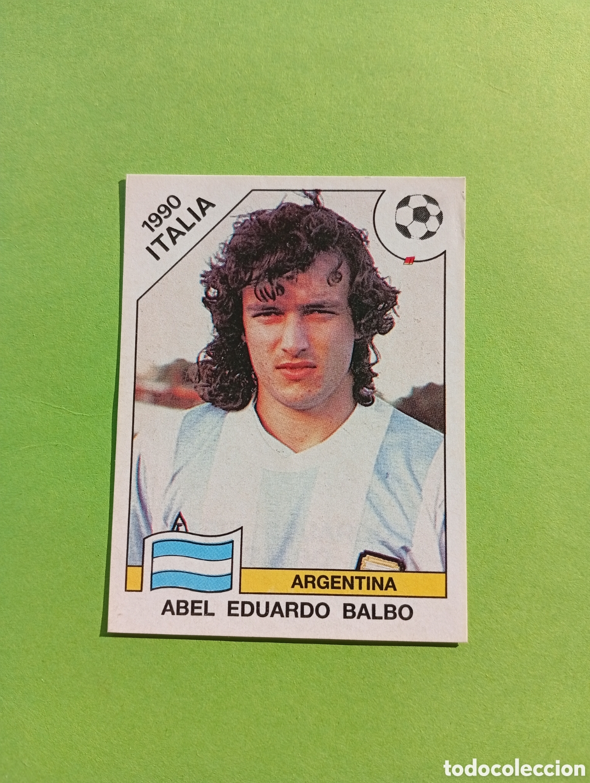 Cromos de Futebol: 1990 ITALIA 90 - N&ordm; 130 ABEL EDUARDO BALBO - ARGENTINA - ED. CARVAJAL / PANINI