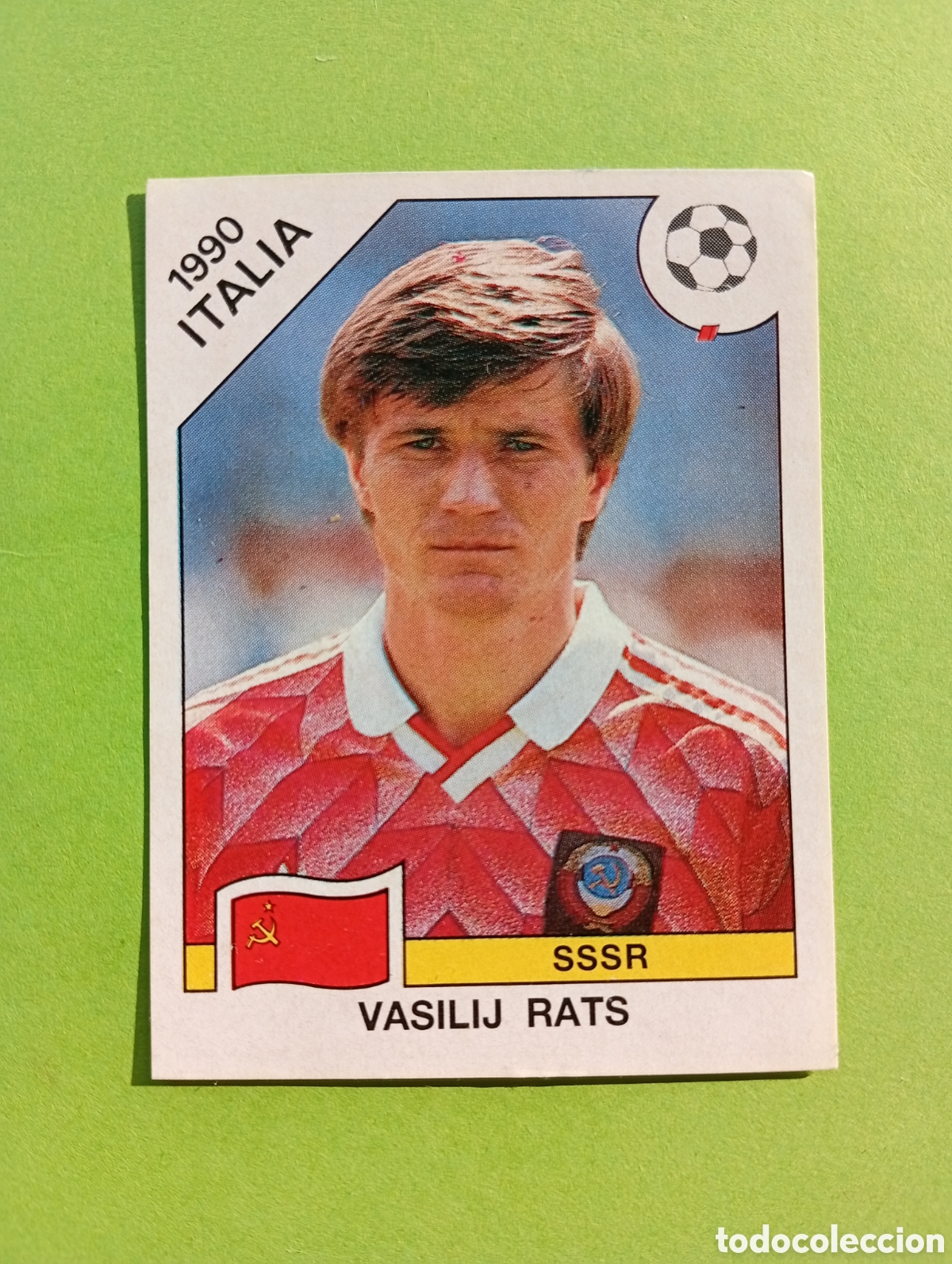 Cromos de f&uacute;tbol: 1990 ITALIA 90 - N&ordm; 141 VASILIJ RATS - URSS - ED. CARVAJAL / PANINI