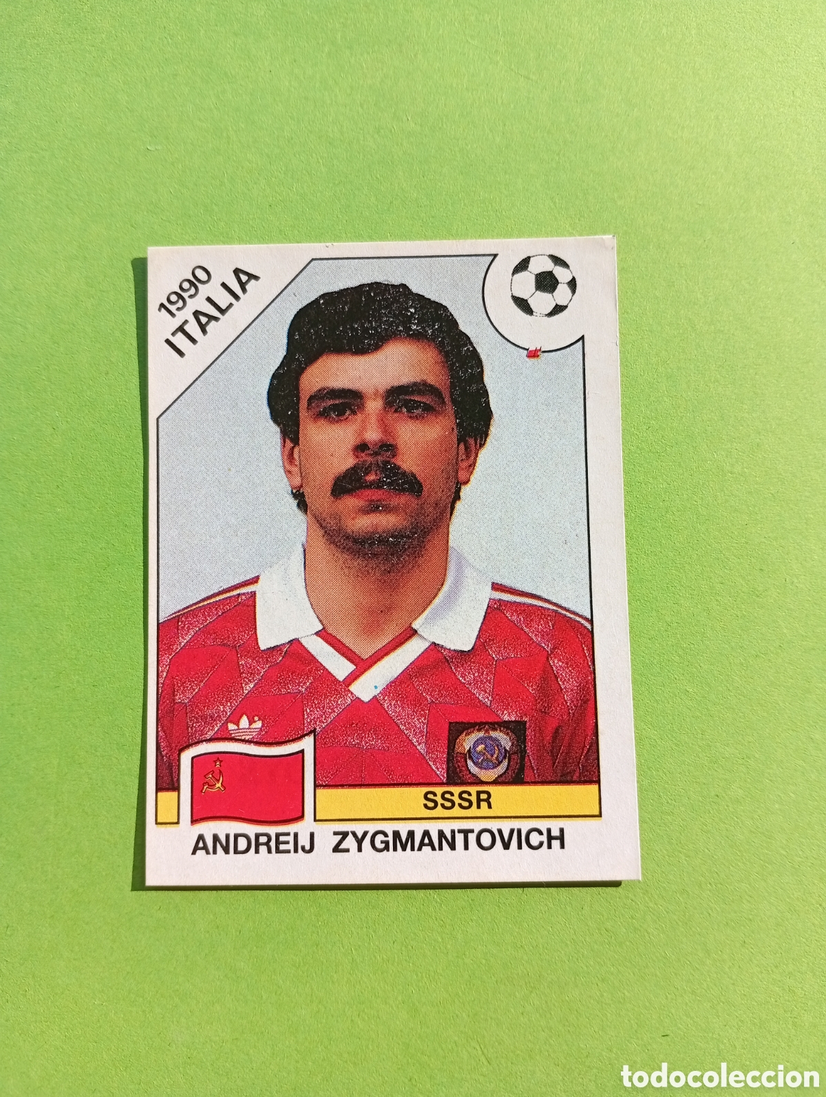 Cromos de f&uacute;tbol: 1990 ITALIA 90 - N&ordm; 142 ANDREIJ ZYGMANTOVICH - URSS - ED. CARVAJAL / PANINI
