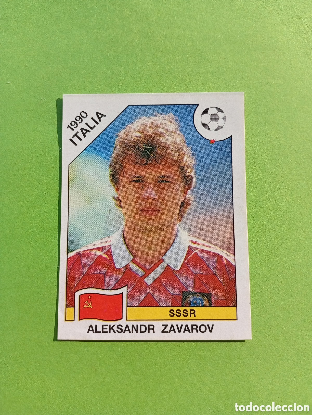 Cromos de f&uacute;tbol: 1990 ITALIA 90 - N&ordm; 147 ALEKSANDR ZAVAROV - URSS - ED. CARVAJAL / PANINI
