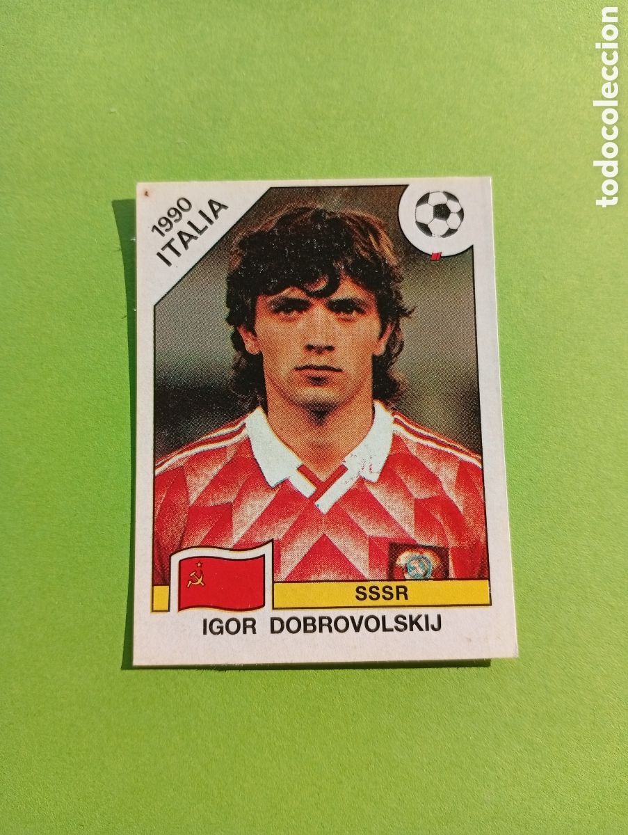 Figurine di Calcio: 1990 ITALIA 90 - N&ordm; 150 IGOR DOBROVOLSKIJ - URSS - ED. CARVAJAL / PANINI