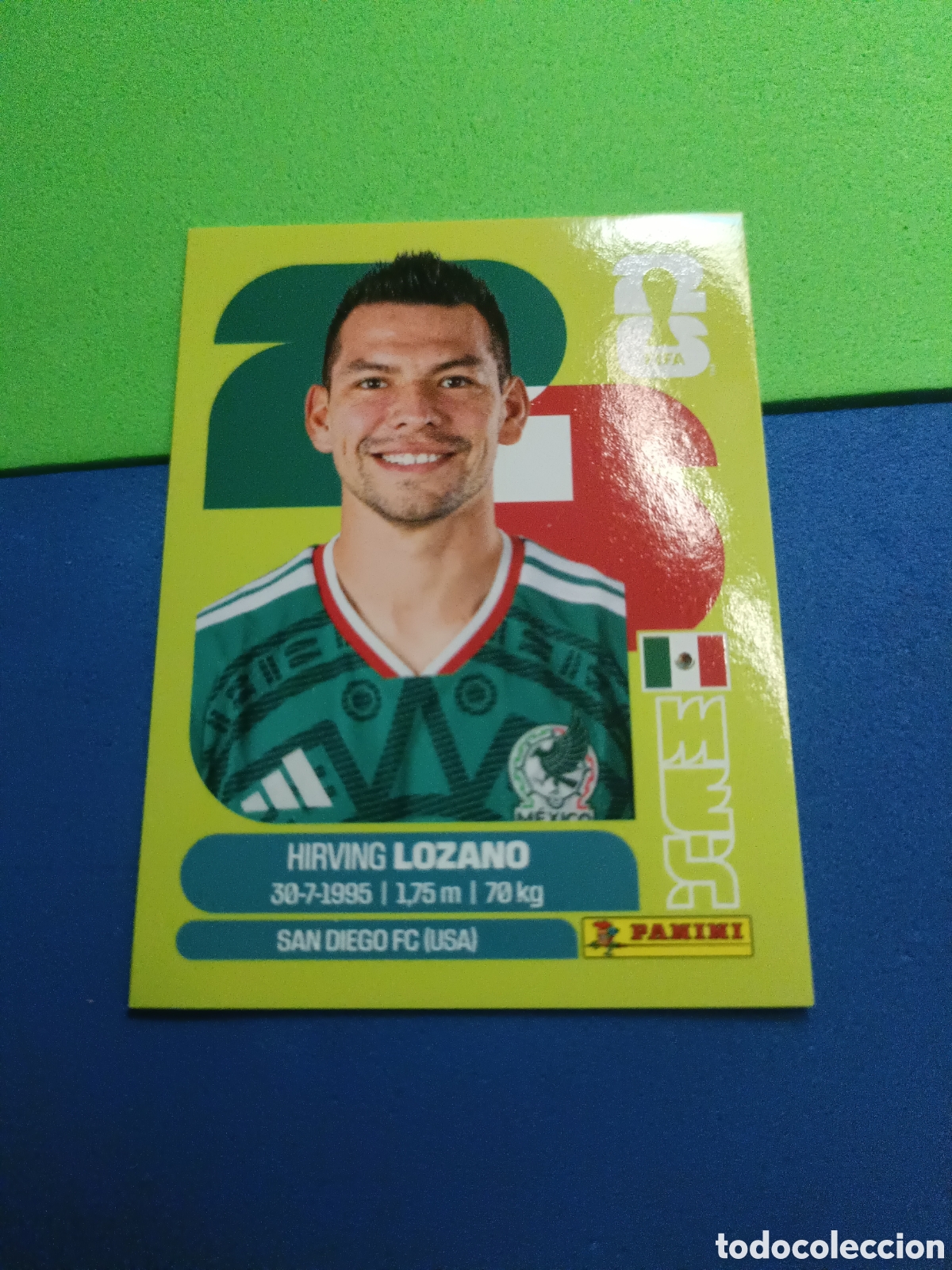 Figurine di Calcio: Panini United Edition Mundial Fifa World cup 2026 26 sticker - MEX 15 Lozano