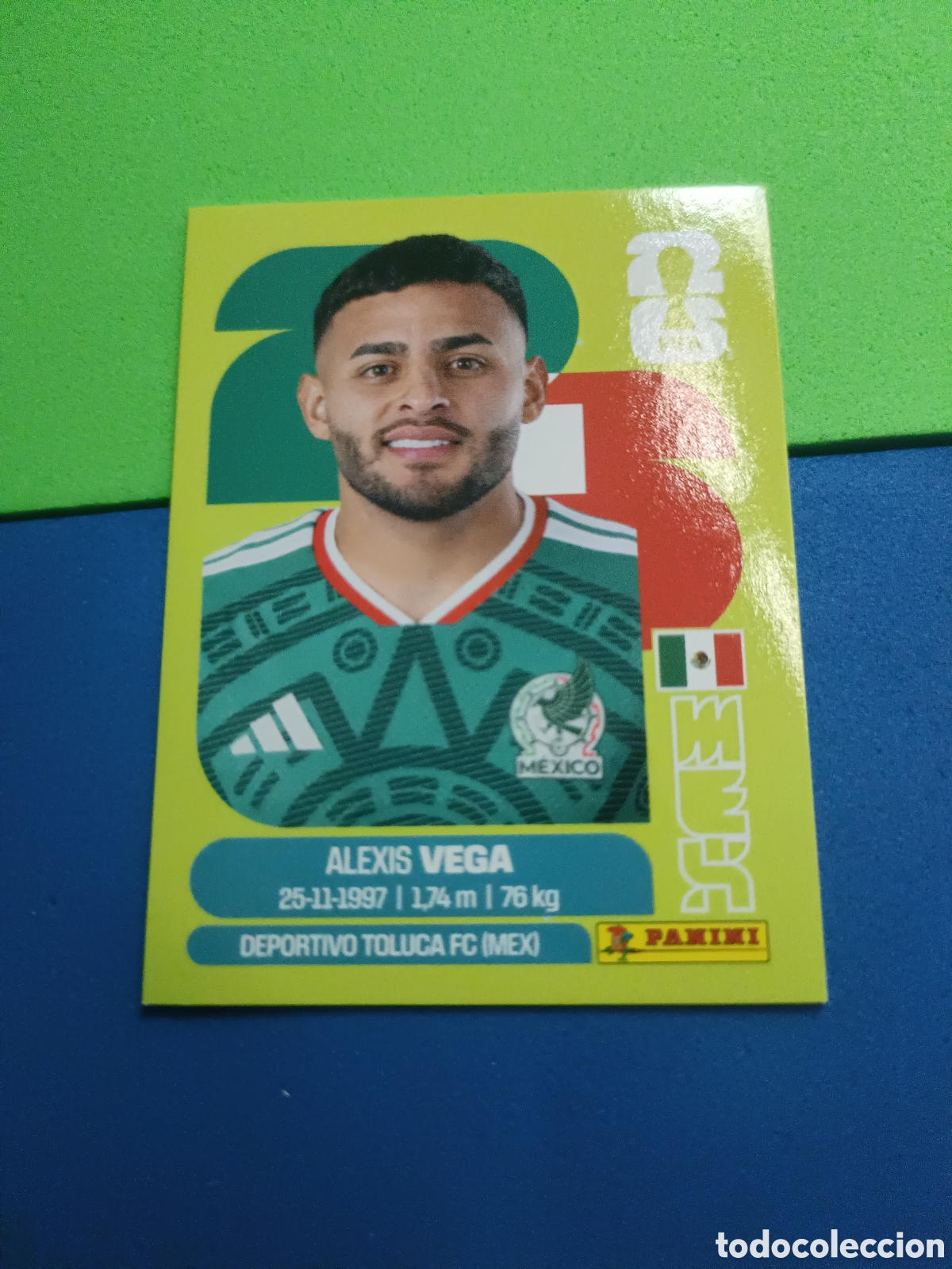 Cromos de f&uacute;tbol: Panini United Edition Mundial Fifa World cup 2026 26 sticker - MEX 18 Vega