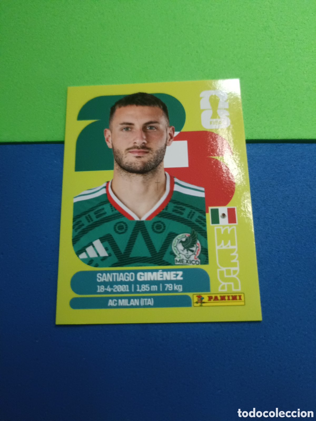 Cromos de f&uacute;tbol: Panini United Edition Mundial Fifa World cup 2026 26 sticker - MEX 16 Gim&eacute;nez