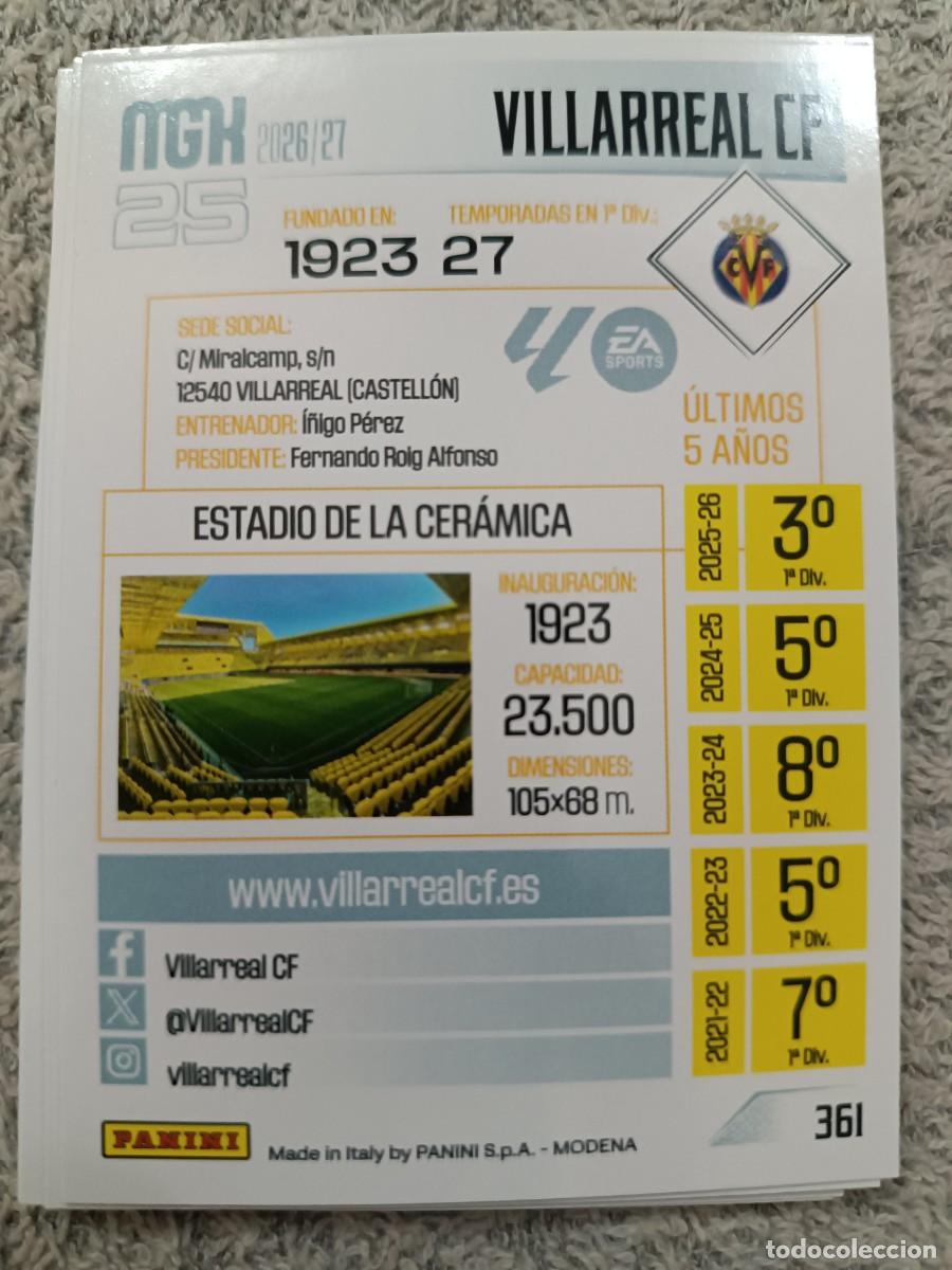Cromos de f&uacute;tbol: MEGACRACKS 2025-2026 361 - Foto 1