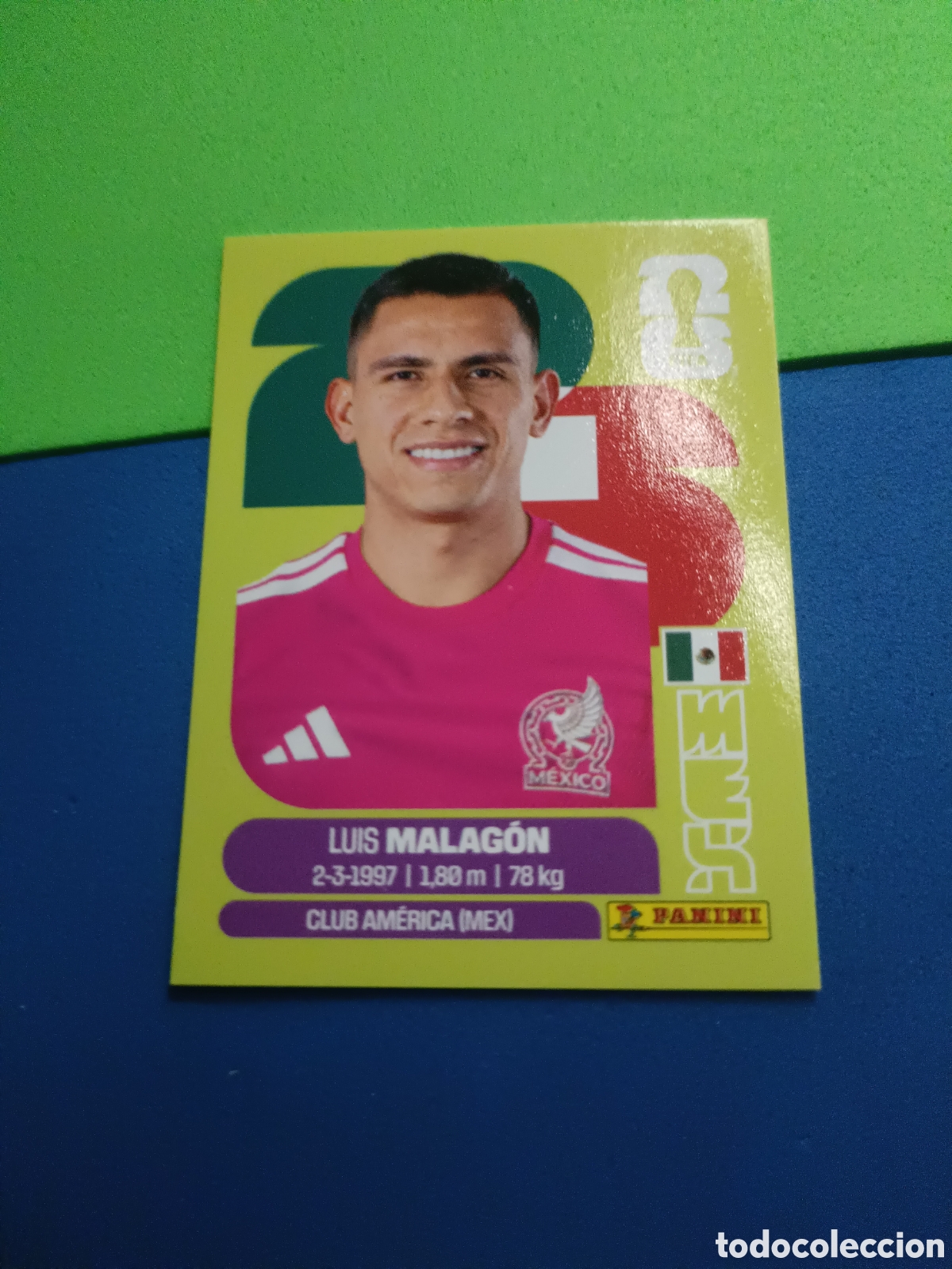 Cromos de f&uacute;tbol: Panini United Edition Mundial Fifa World cup 2026 26 sticker - MEX 2 Malag&oacute;n