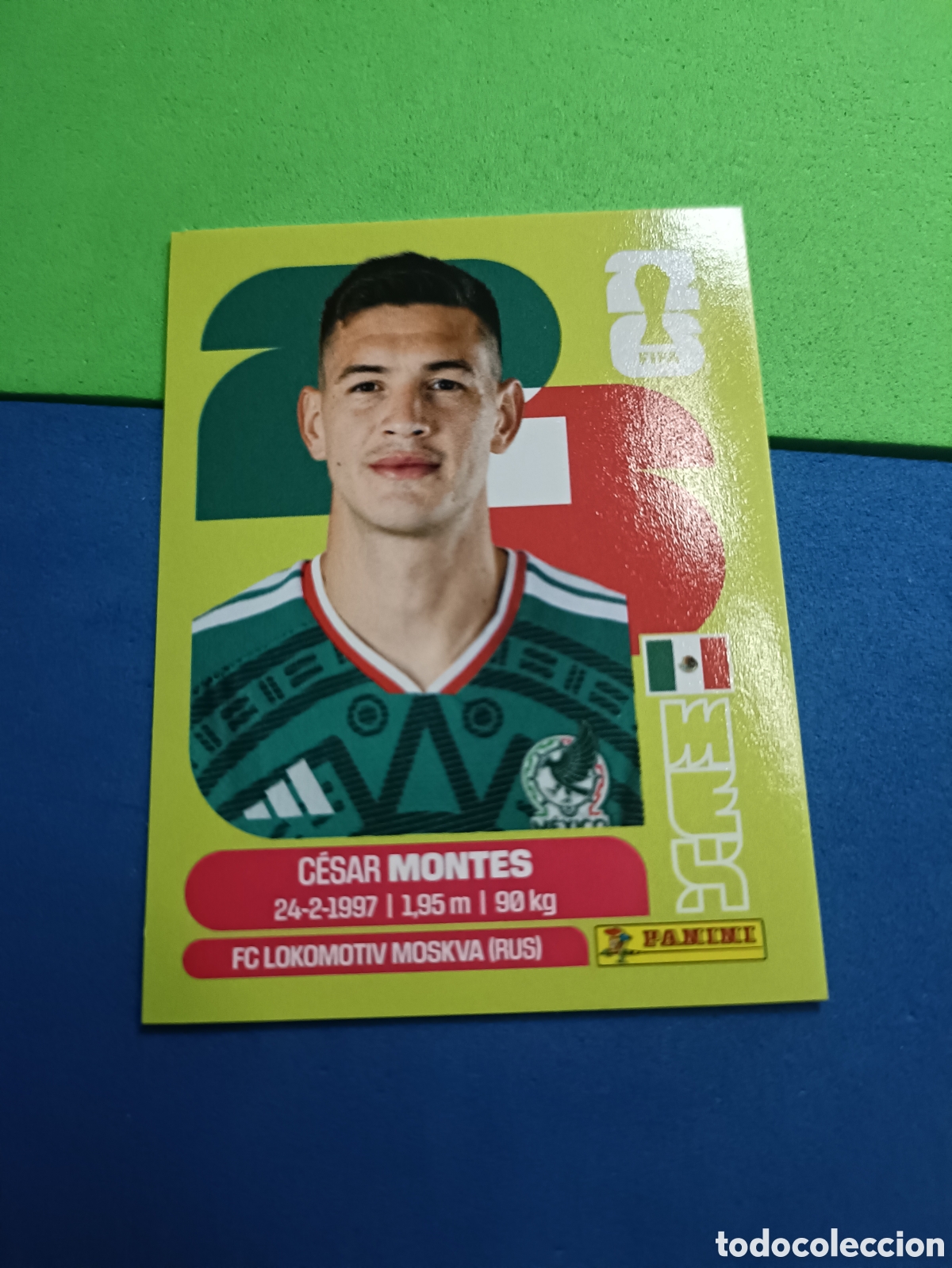 Cromos de f&uacute;tbol: Panini United Edition Mundial Fifa World cup 2026 26 sticker - MEX 5 Montes