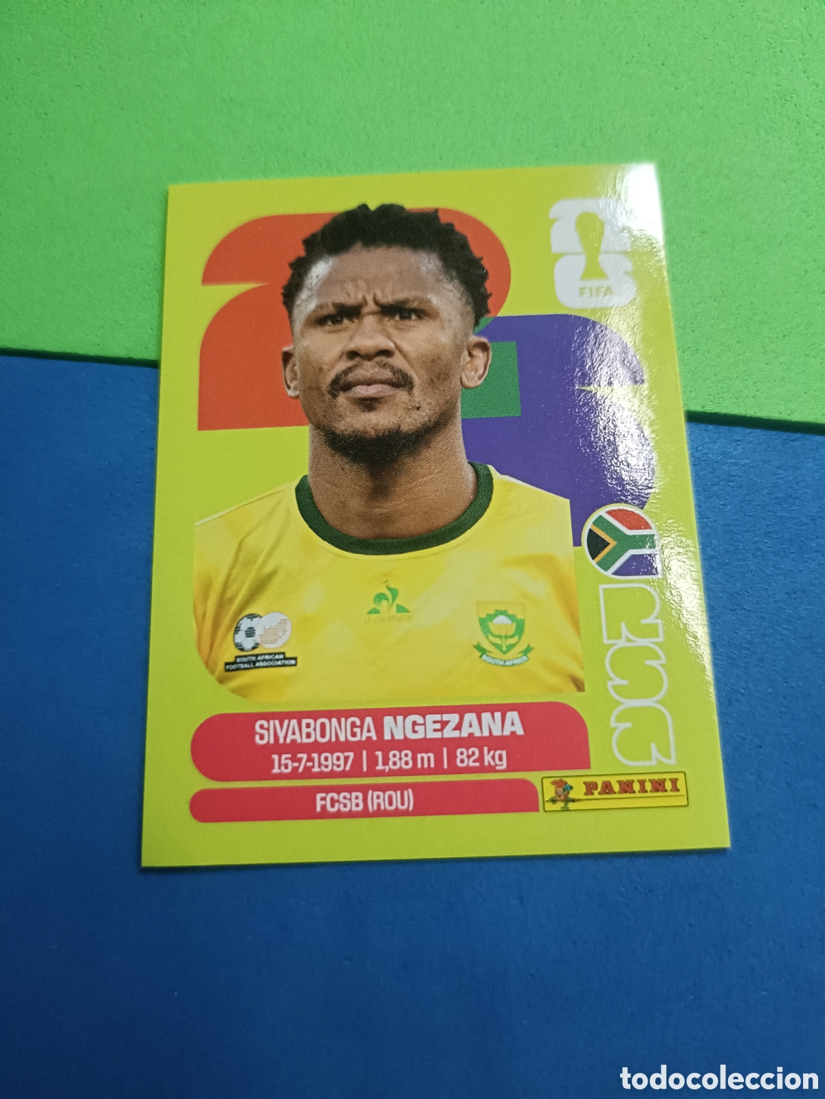 Cromos de f&uacute;tbol: Panini United Edition Mundial Fifa World cup 2026 26 sticker - RSA 8 Ngezana