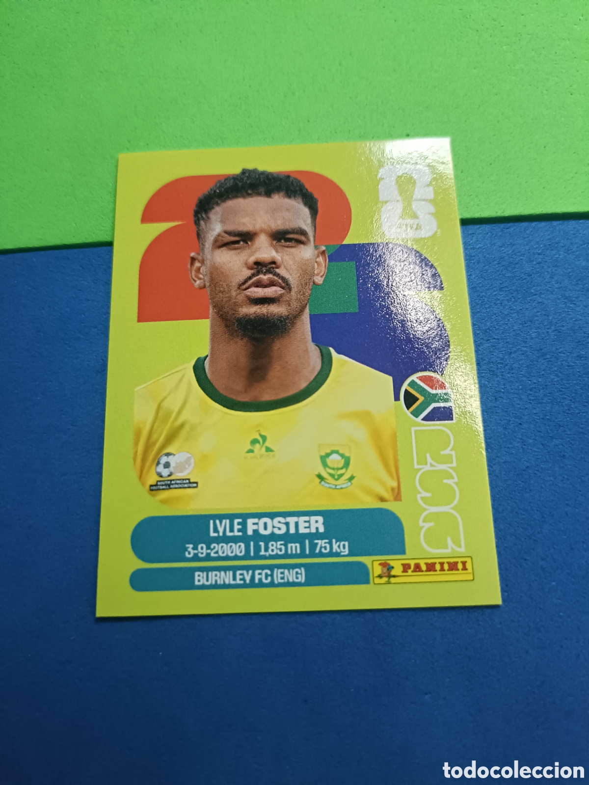 Cromos de f&uacute;tbol: Panini United Edition Mundial Fifa World cup 2026 26 sticker - RSA 17 Foster