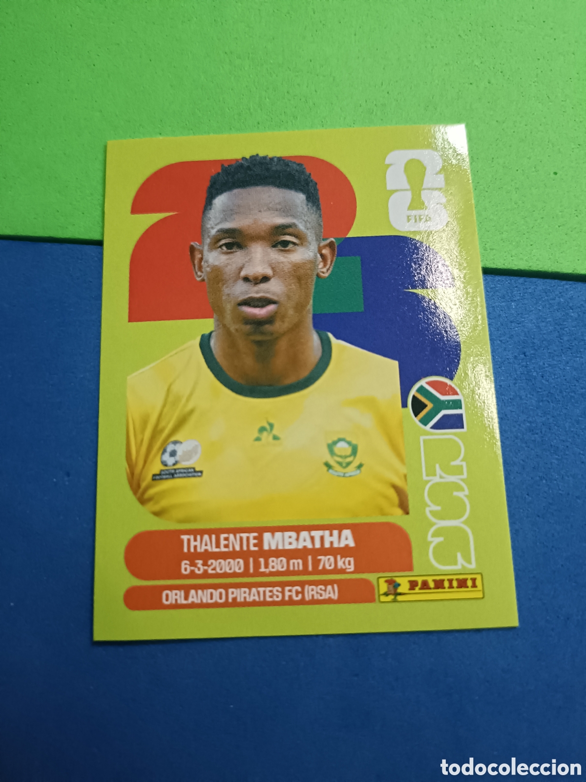 Cromos de f&uacute;tbol: Panini United Edition Mundial Fifa World cup 2026 26 sticker - RSA 12 Mbatha