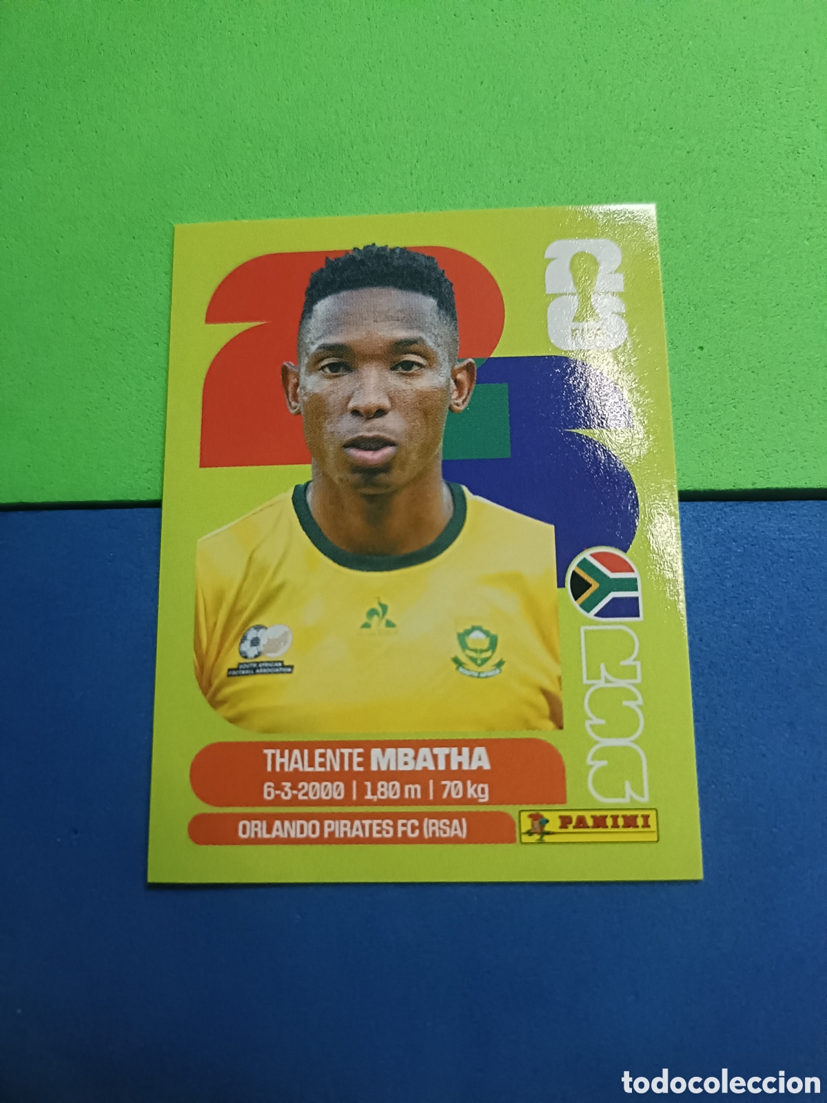 Cromos de f&uacute;tbol: Panini United Edition Mundial Fifa World cup 2026 26 sticker - RSA 12 Mbatha