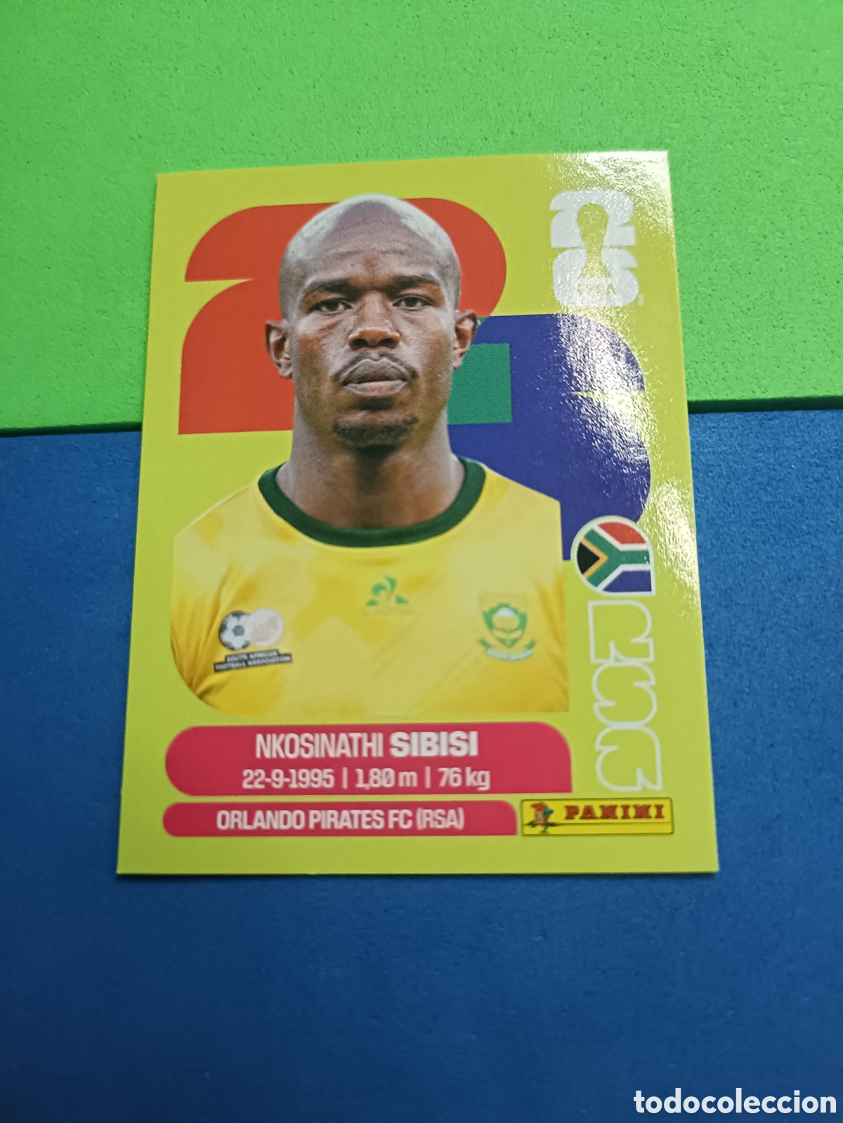Cromos de f&uacute;tbol: Panini United Edition Mundial Fifa World cup 2026 26 sticker - RSA 10 Sibisi