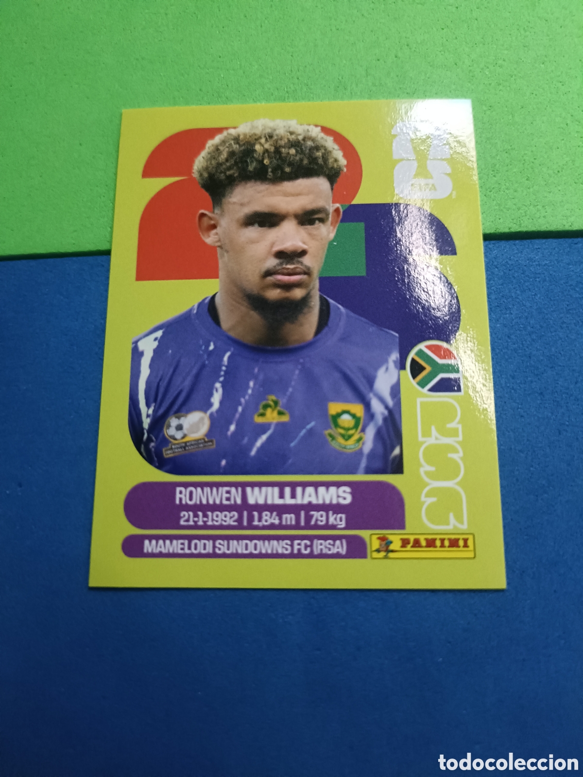 Cromos de f&uacute;tbol: Panini United Edition Mundial Fifa World cup 2026 26 sticker - RSA 2 Williams