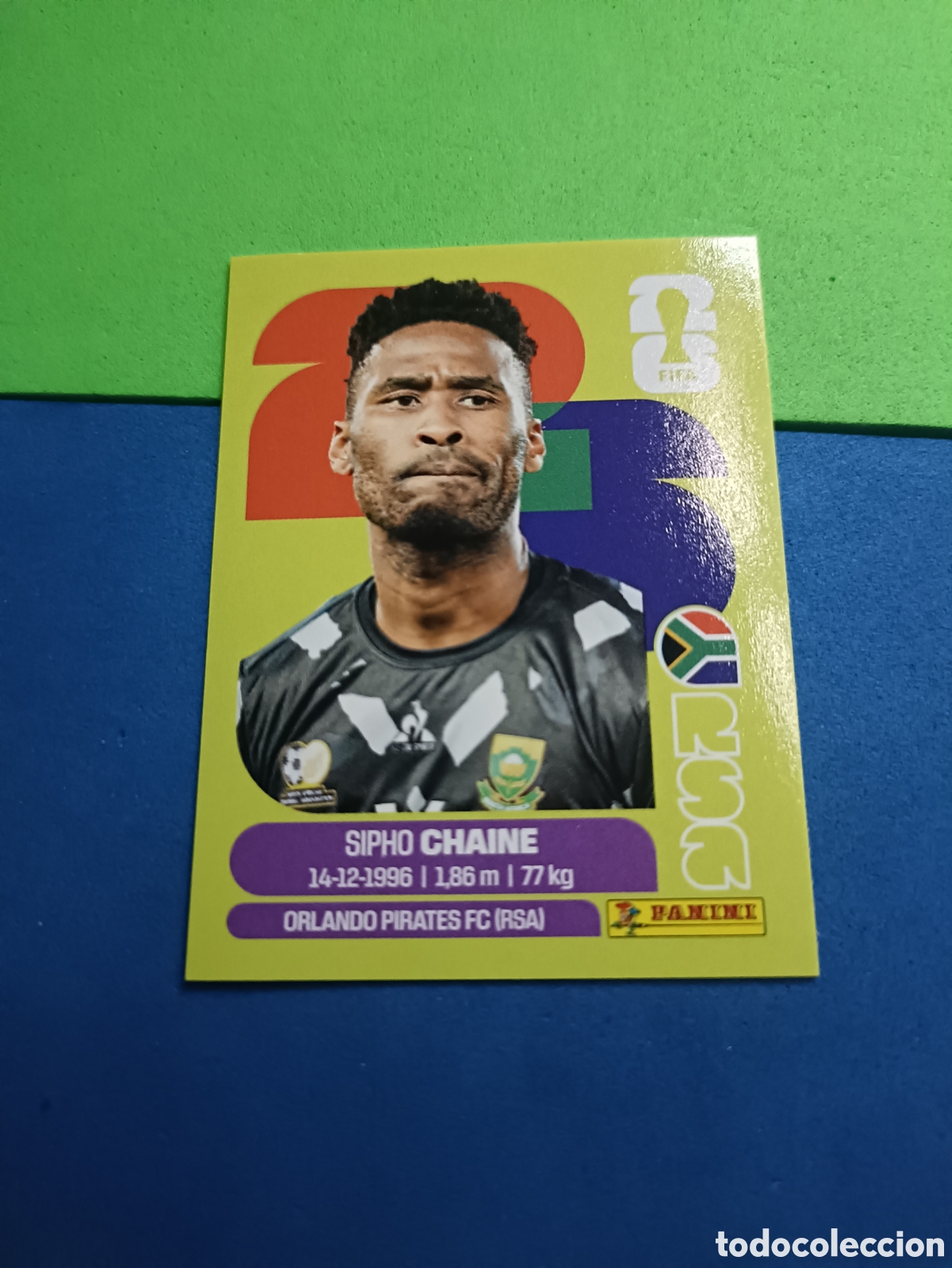Cromos de f&uacute;tbol: Panini United Edition Mundial Fifa World cup 2026 26 sticker - RSA 3 Chaine