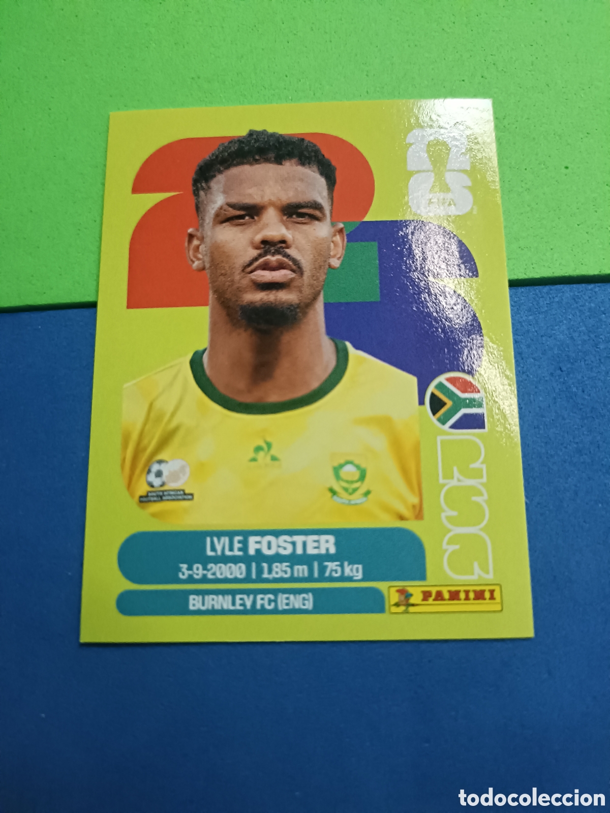 Cromos de f&uacute;tbol: Panini United Edition Mundial Fifa World cup 2026 26 sticker - RSA 17 Foster