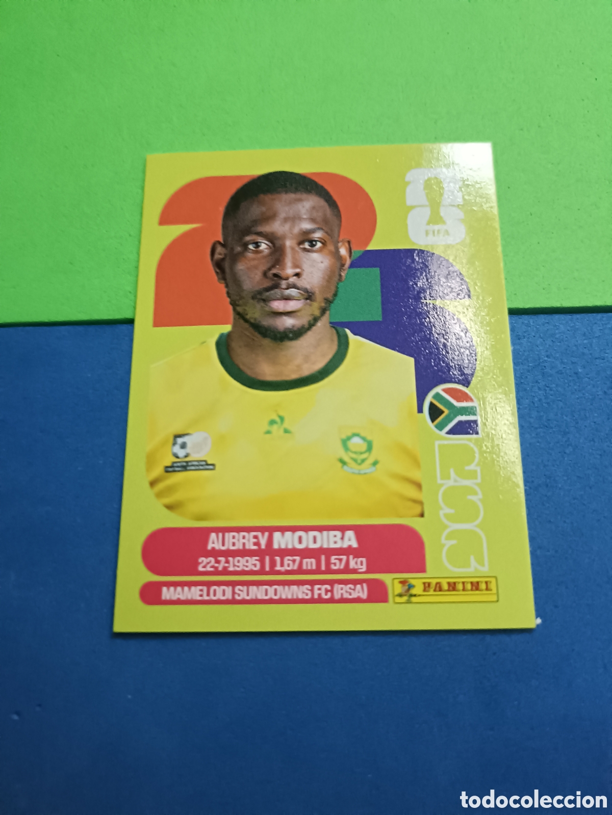 Cromos de f&uacute;tbol: Panini United Edition Mundial Fifa World cup 2026 26 sticker - RSA 4 Modiba