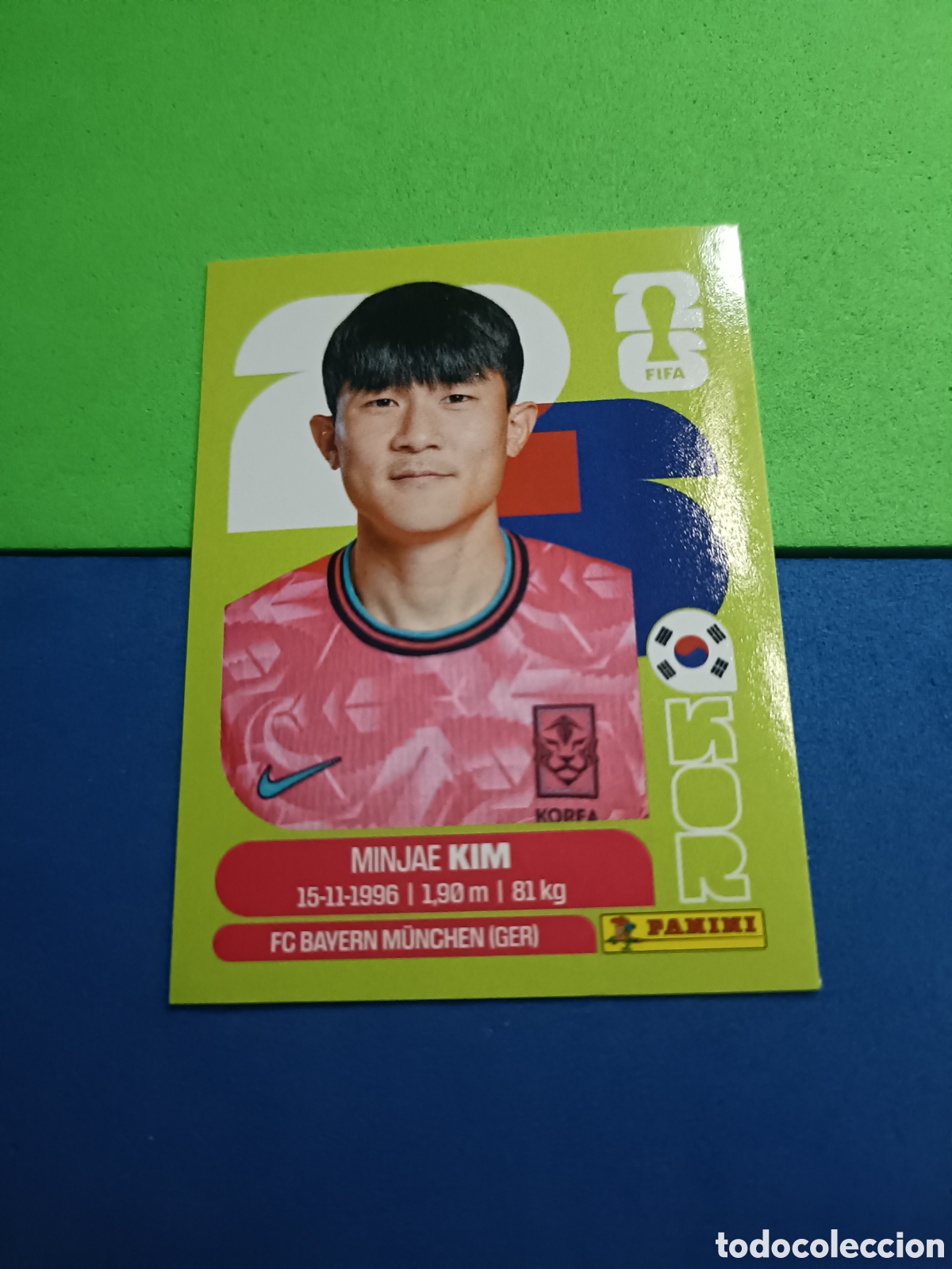Cromos de f&uacute;tbol: Panini United Edition Mundial Fifa World cup 2026 26 sticker - KOR 4 Minjae kim