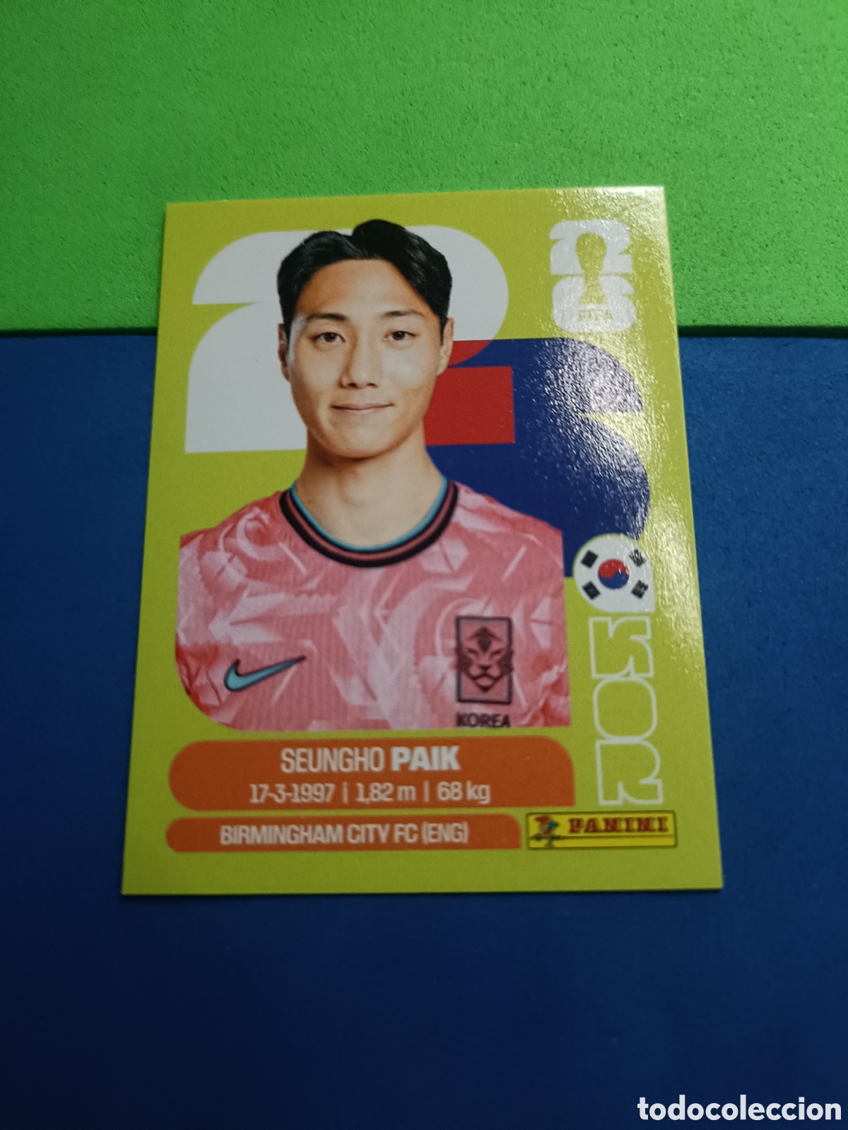 Cromos de f&uacute;tbol: Panini United Edition Mundial Fifa World cup 2026 26 sticker - KOR 14 Paik