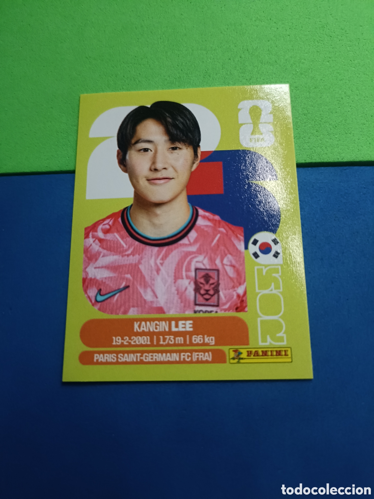 Cromos de f&uacute;tbol: Panini United Edition Mundial Fifa World cup 2026 26 sticker - KOR 12 Hangin Lee