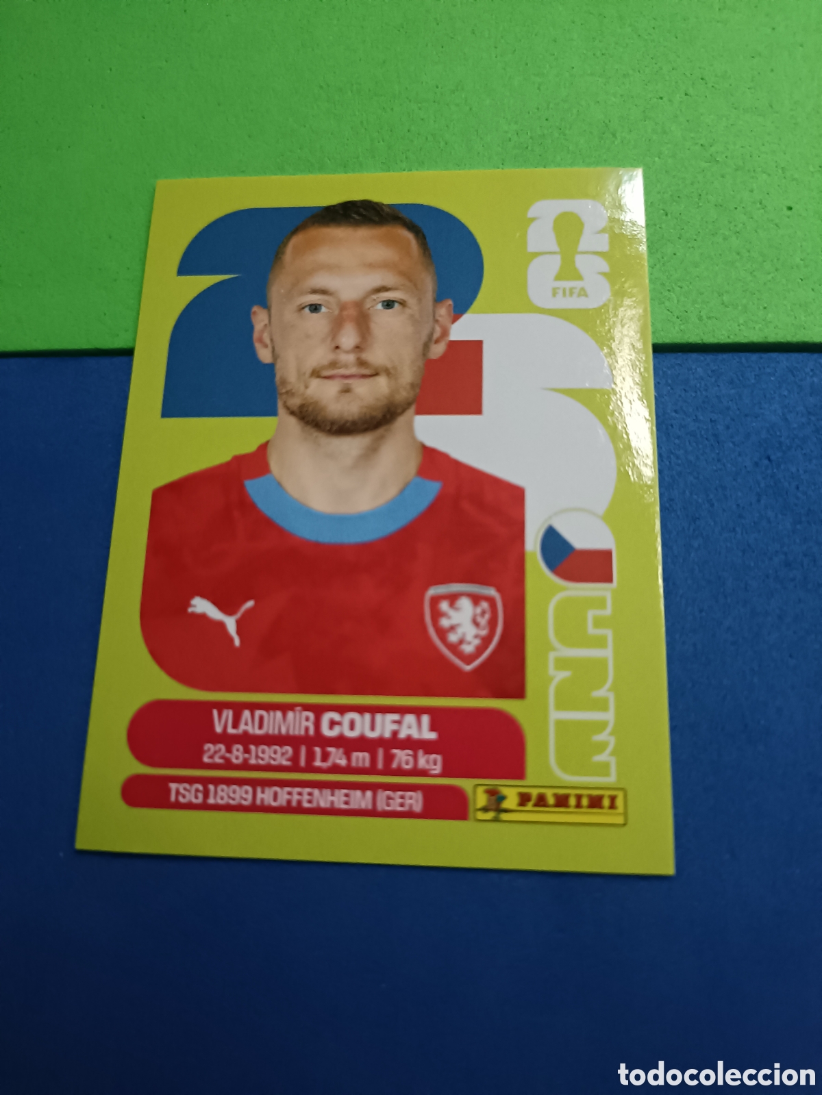 Cromos de f&uacute;tbol: Panini United Edition Mundial Fifa World cup 2026 26 sticker - CZE 5 Coufal