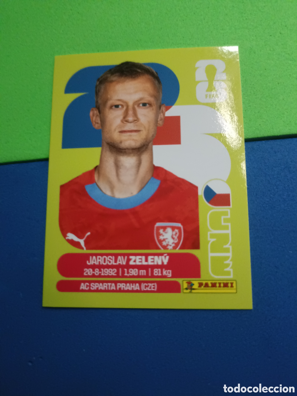 Cromos de f&uacute;tbol: Panini United Edition Mundial Fifa World cup 2026 26 sticker - CZE 6 Zeleny