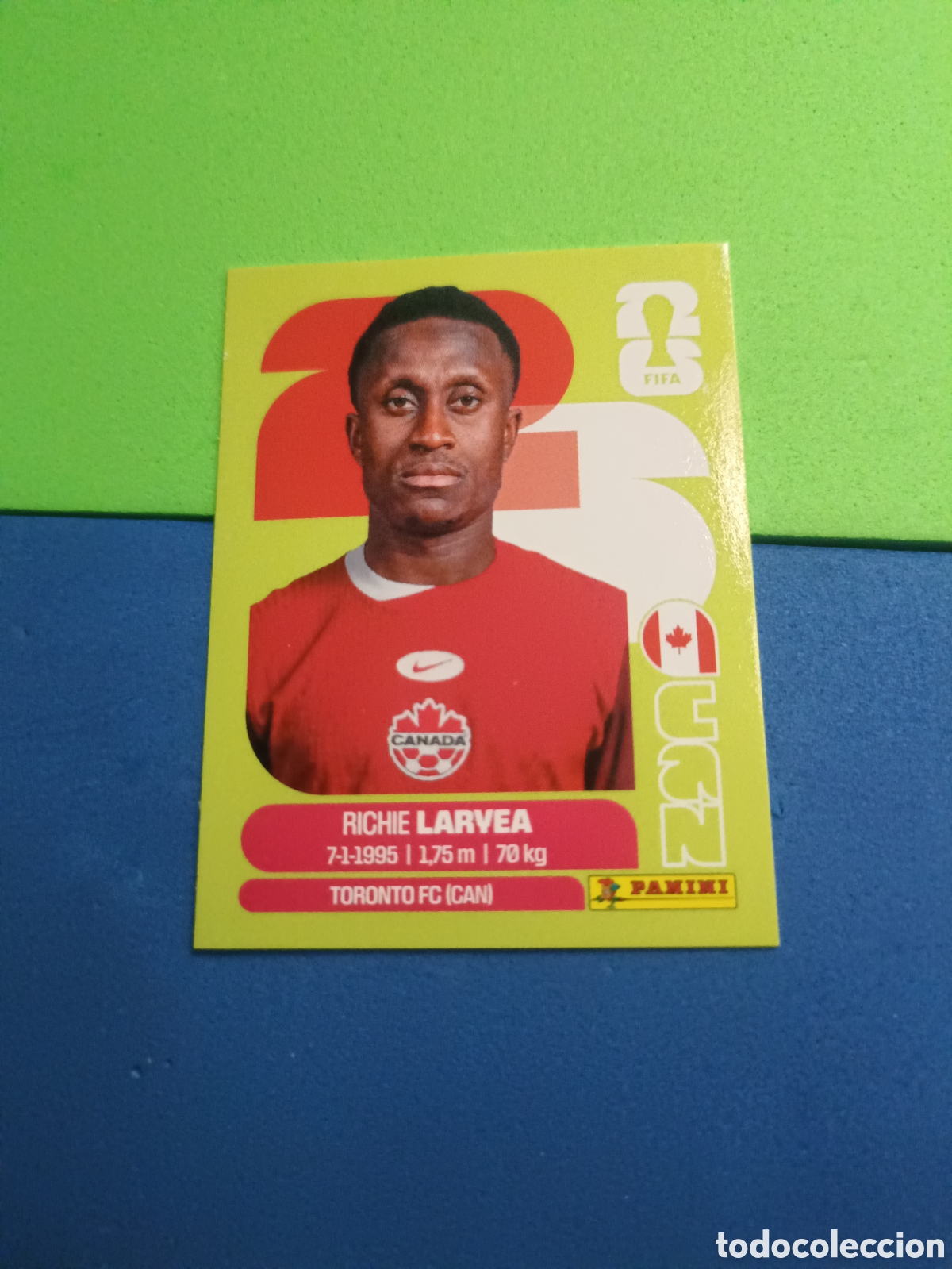 Cromos de f&uacute;tbol: Panini United Edition Mundial Fifa World cup 2026 26 sticker - CAN 6 Larvea